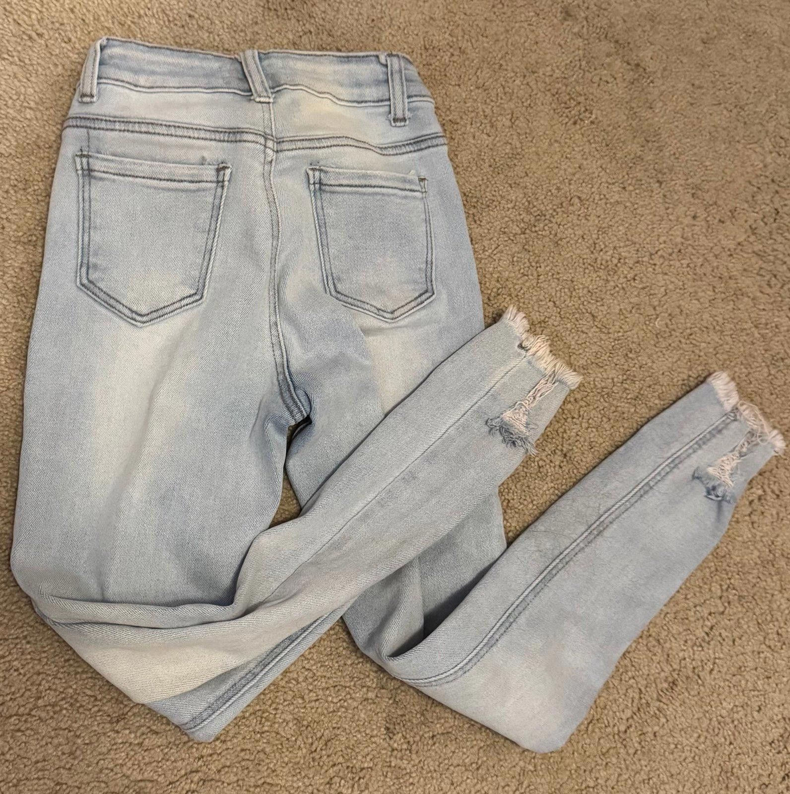 United Bamboo Light Denim Skinny Jeans Women’s Size 1 Size 25" / US 0 / IT 36 - 2 Thumbnail