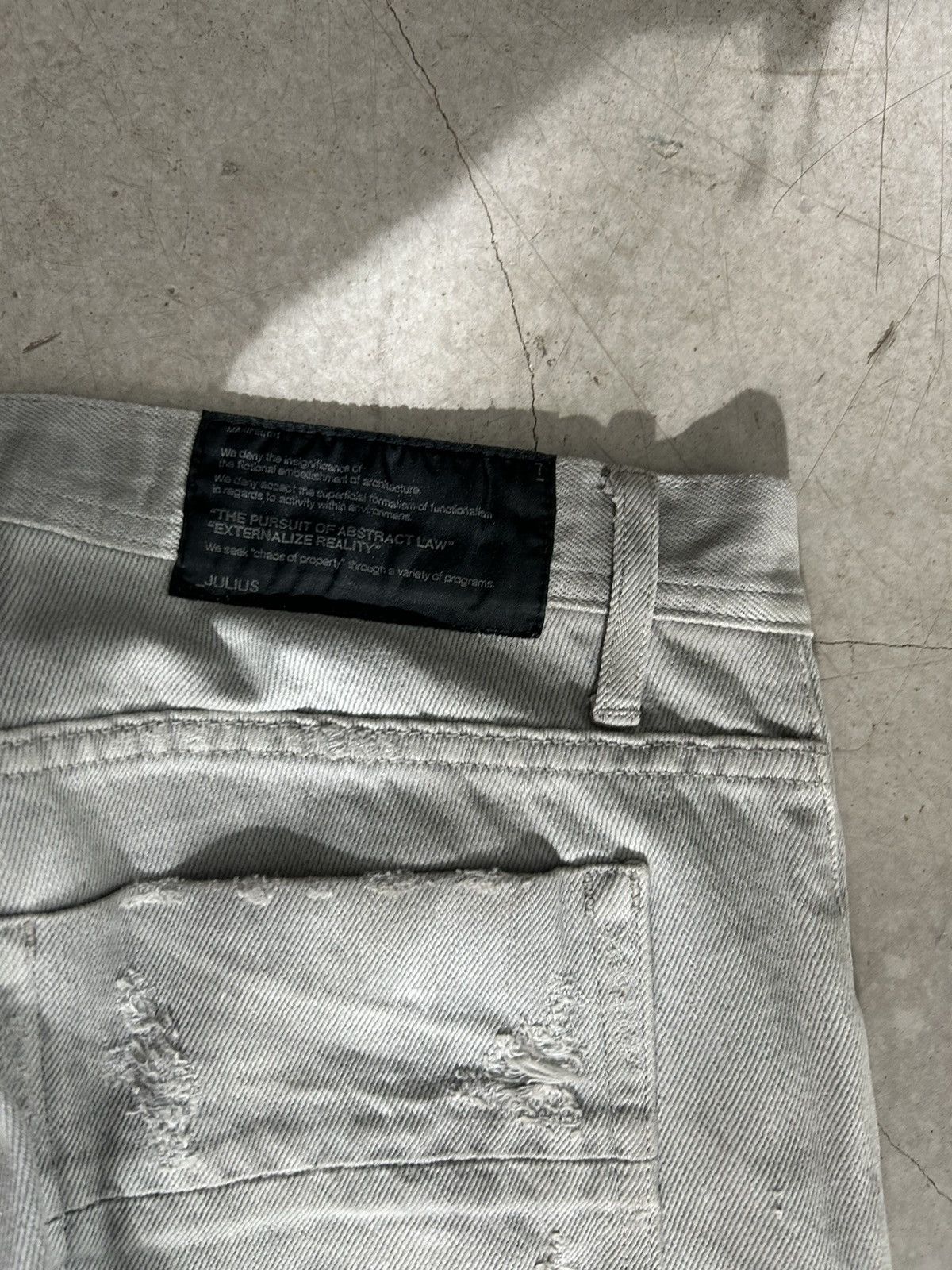 Julius Julius “Vandalism” mid summer 2013 collection Size US 30 / EU 46 - 7 Thumbnail