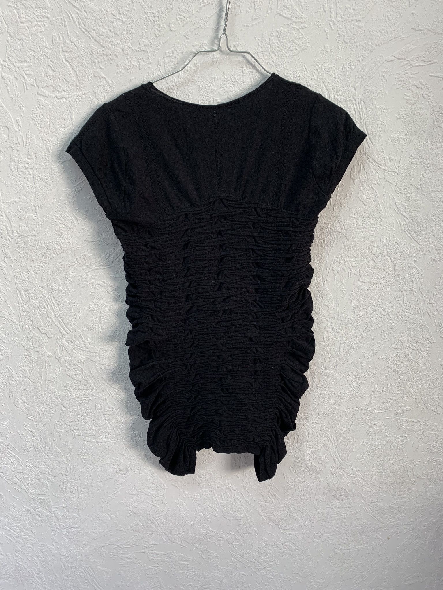 Marithe + Francois Girbaud Marithe Francois Girbaud avantgarde mini pleated dress Sz 2 Size S / US 4 / IT 40 - 6 Thumbnail