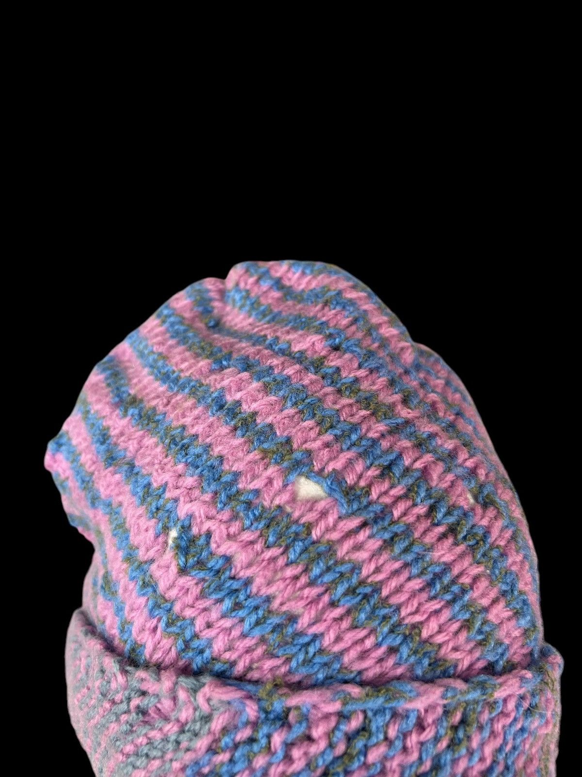 Japanese Brand × Kapital × Vintage Crochet Knitted Handmade Distressed Beanie Hats Rare ☠️☠️ Size ONE SIZE - 6 Thumbnail