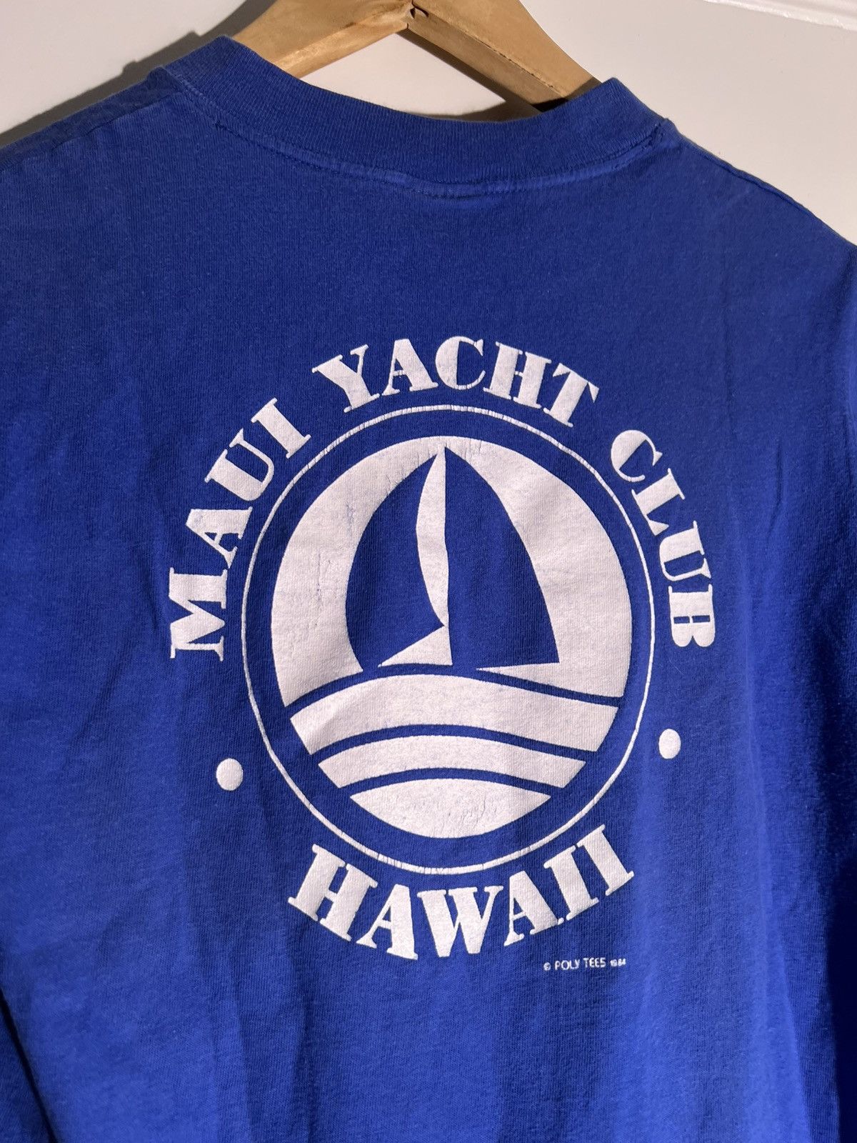 Vintage 90’s VTG Vintage Maui Yacht Club Hawaii Retro Tee T Shirt Size US S / EU 44-46 / 1 - 3 Thumbnail