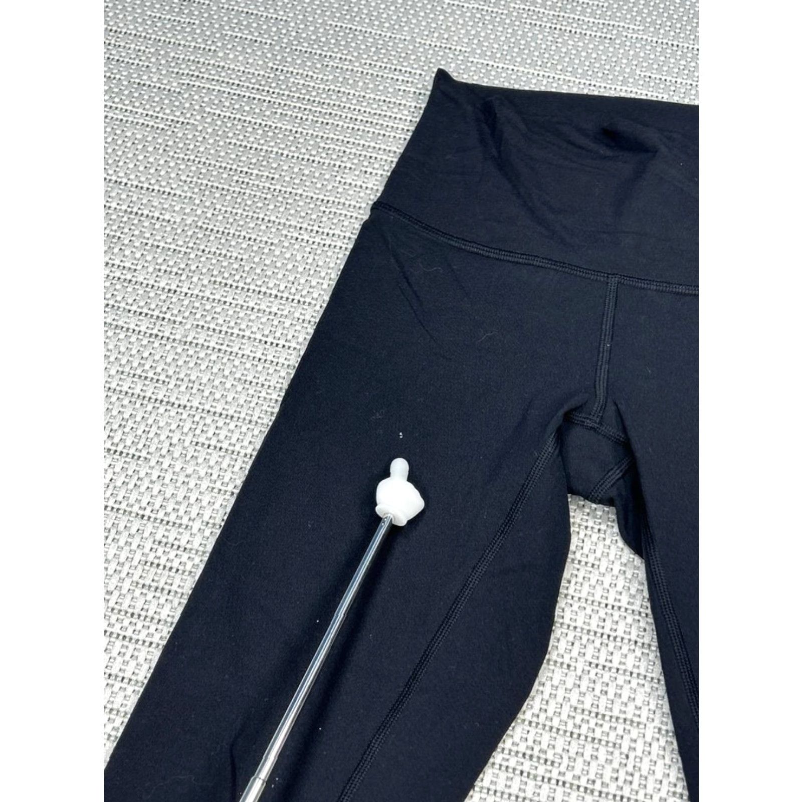 Lululemon Lululemon Wunder Train High Rise 25 Tight Leggings Womens 2 Black Logo Mid Rise Size 26" / US 2 / IT 38 - 5 Thumbnail