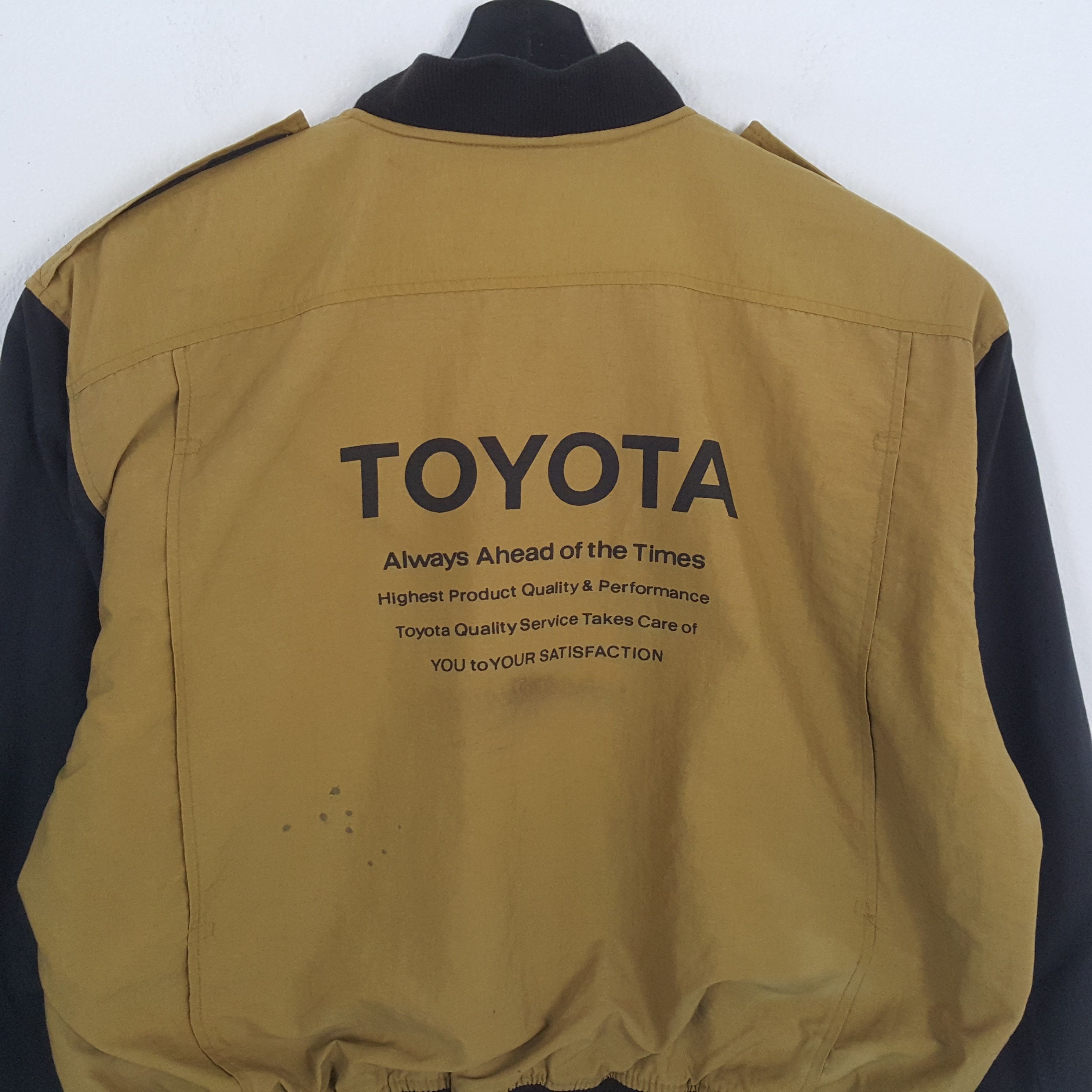 Vintage TOYOTA Japanese Motorsports Racing Workwear Jacket Size US L / EU 52-54 / 3 - 2 Thumbnail