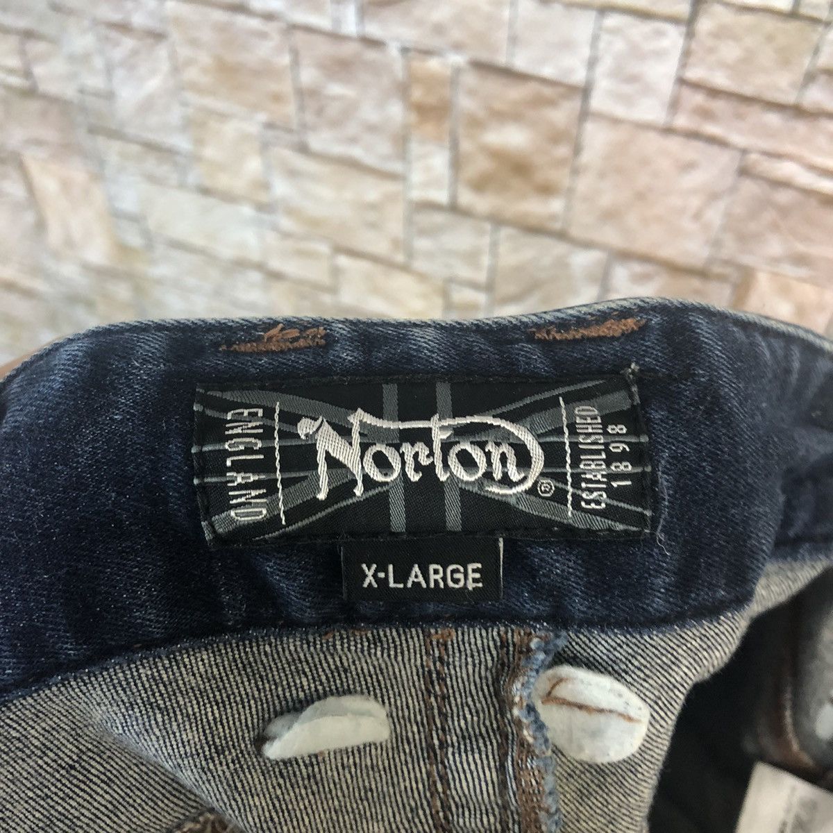 Japanese Brand × Norton Norton Blue Denim Pants #A64 Size US 34 / EU 50 - 20 Thumbnail