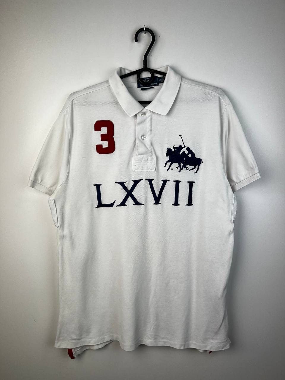 Polo Ralph Lauren 3 vintage polo t-shirts size L