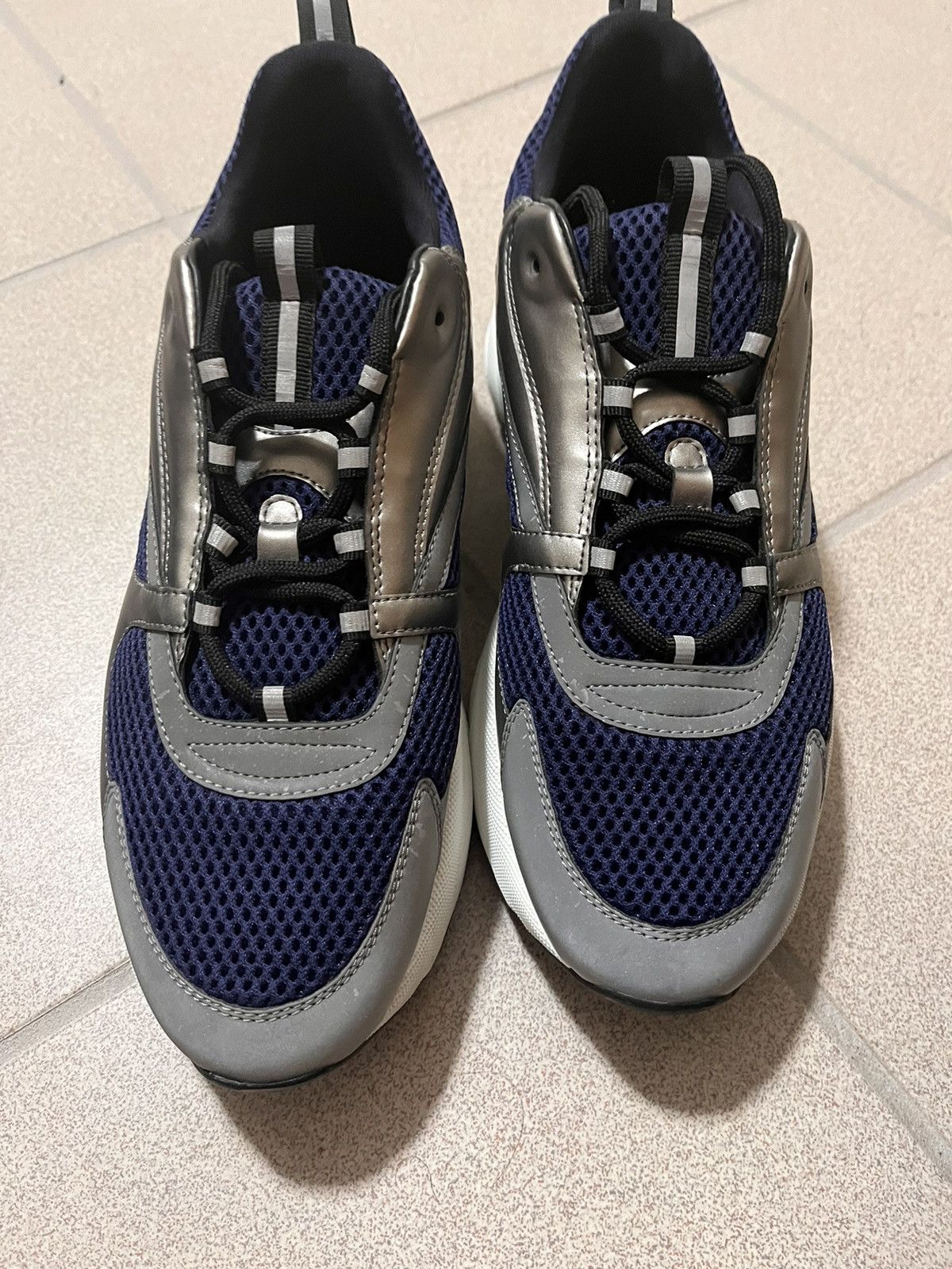 Dior DIOR B22 BLUE/WHITE/BLACK | Grailed