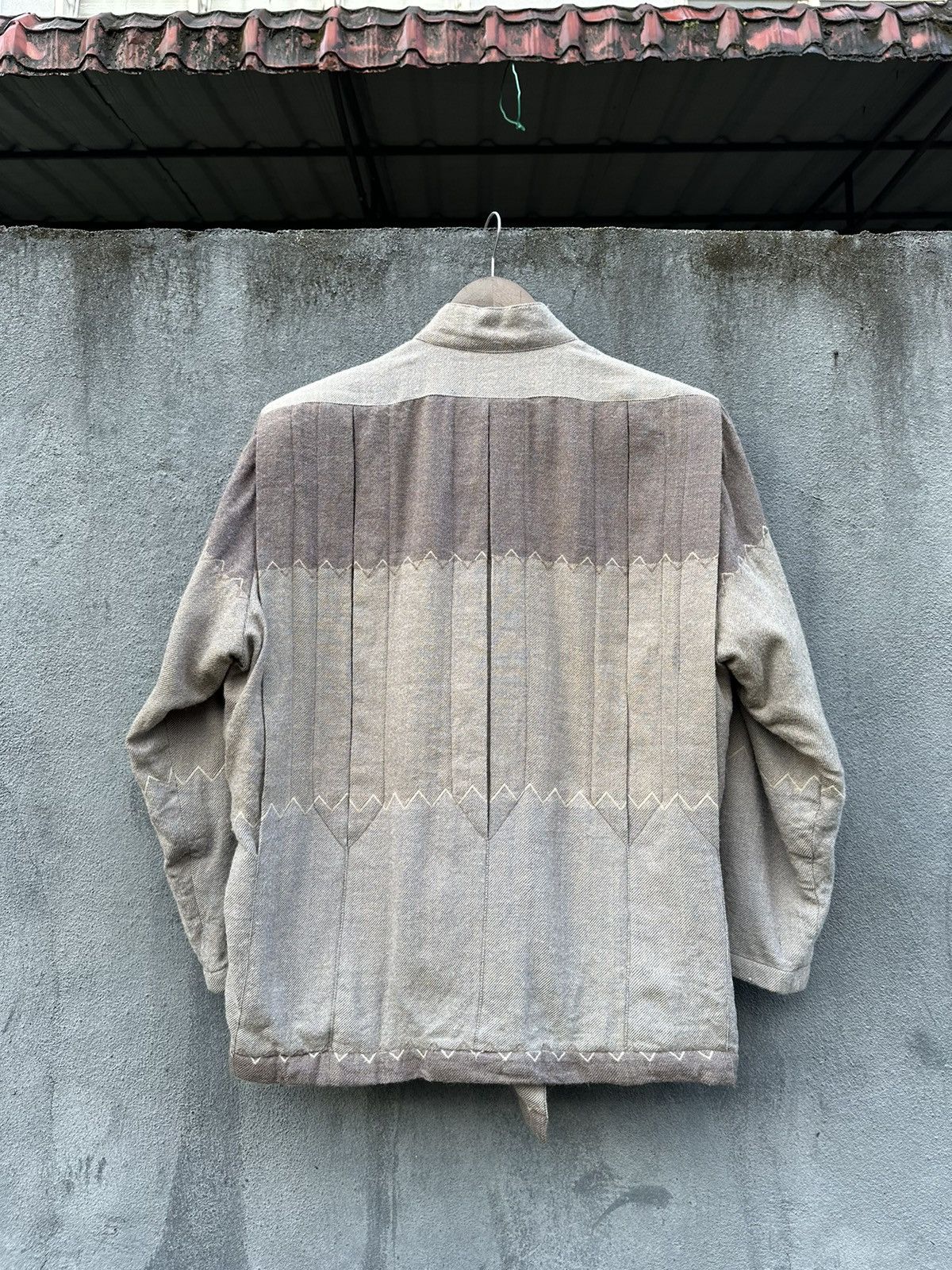 Issey Miyake Vintage Issey Miyake Double Breasted Wool Jacket (Woman) Size US M / EU 48-50 / 2 - 9 Thumbnail