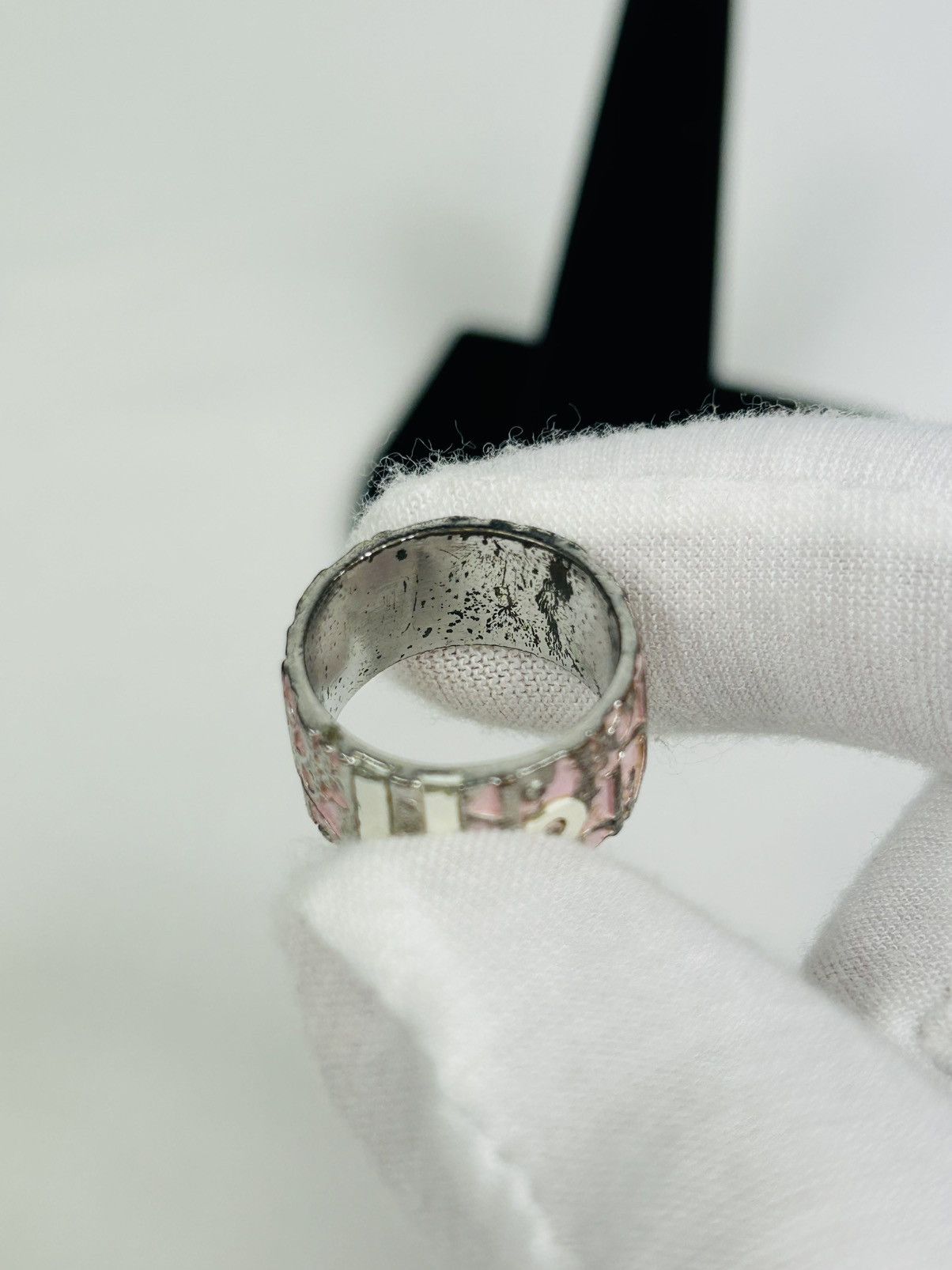 Dior Dior Pink Trotter 2 Ring Size 5 Size ONE SIZE - 4 Thumbnail