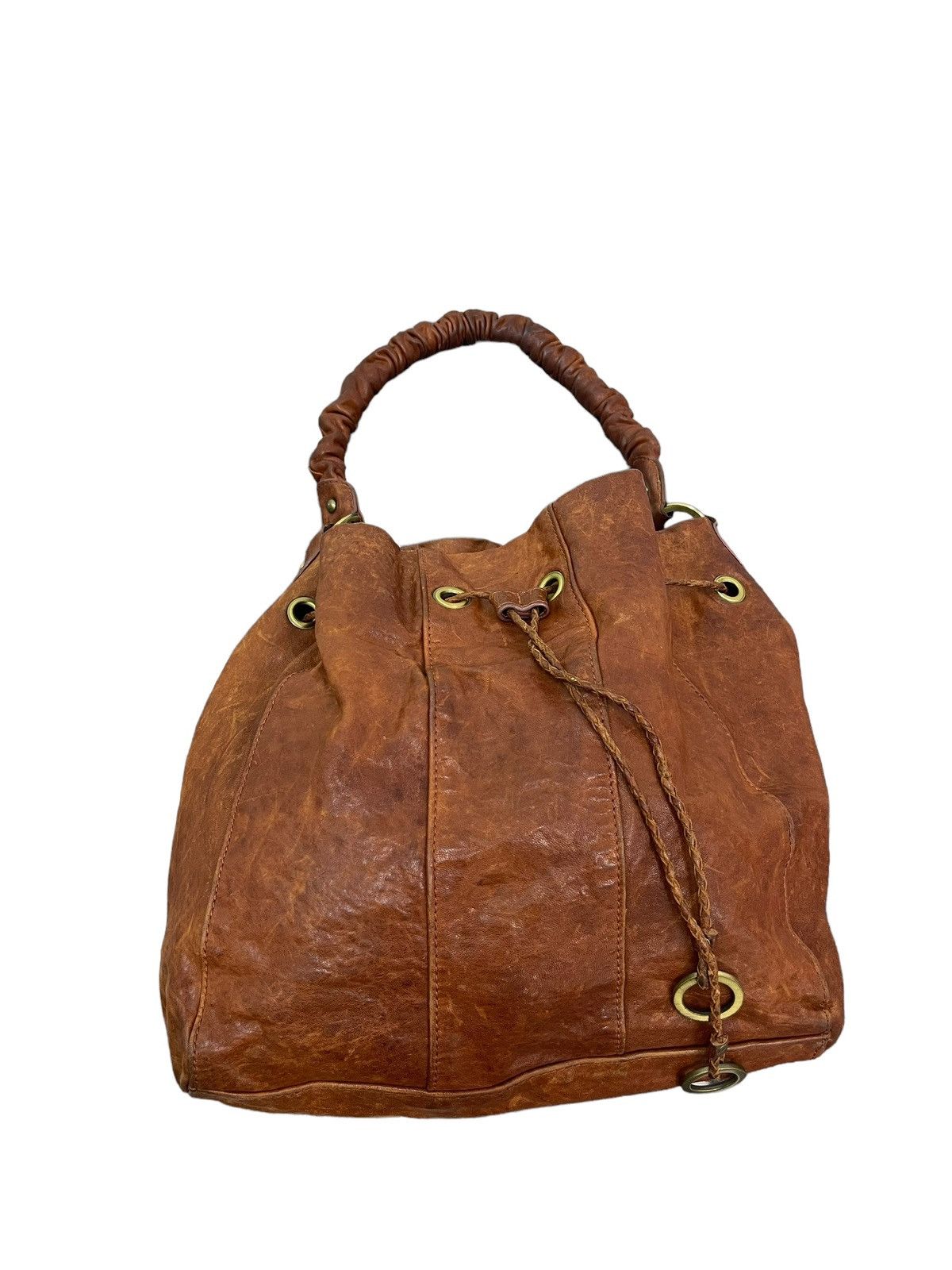 Leather Full Leather Patina He ; Pt Shoulder Bag 2🟩 Size ONE SIZE - 6 Thumbnail