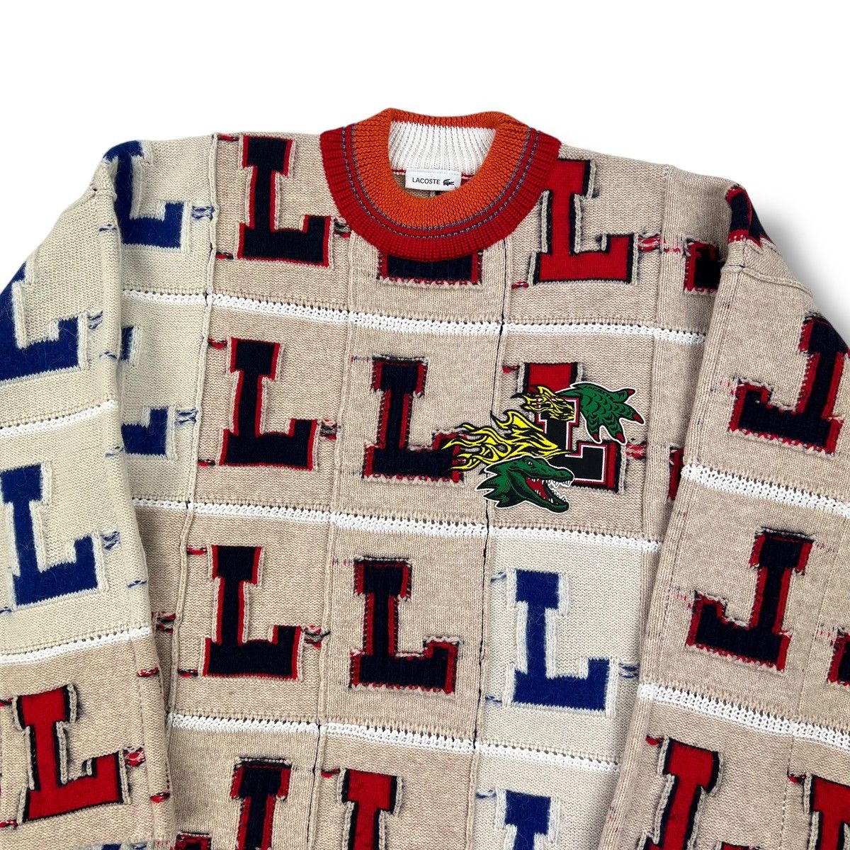 Lacoste Lacoste x Louise Trotter Sweater Size US M / EU 48-50 / 2 - 1 Thumbnail
