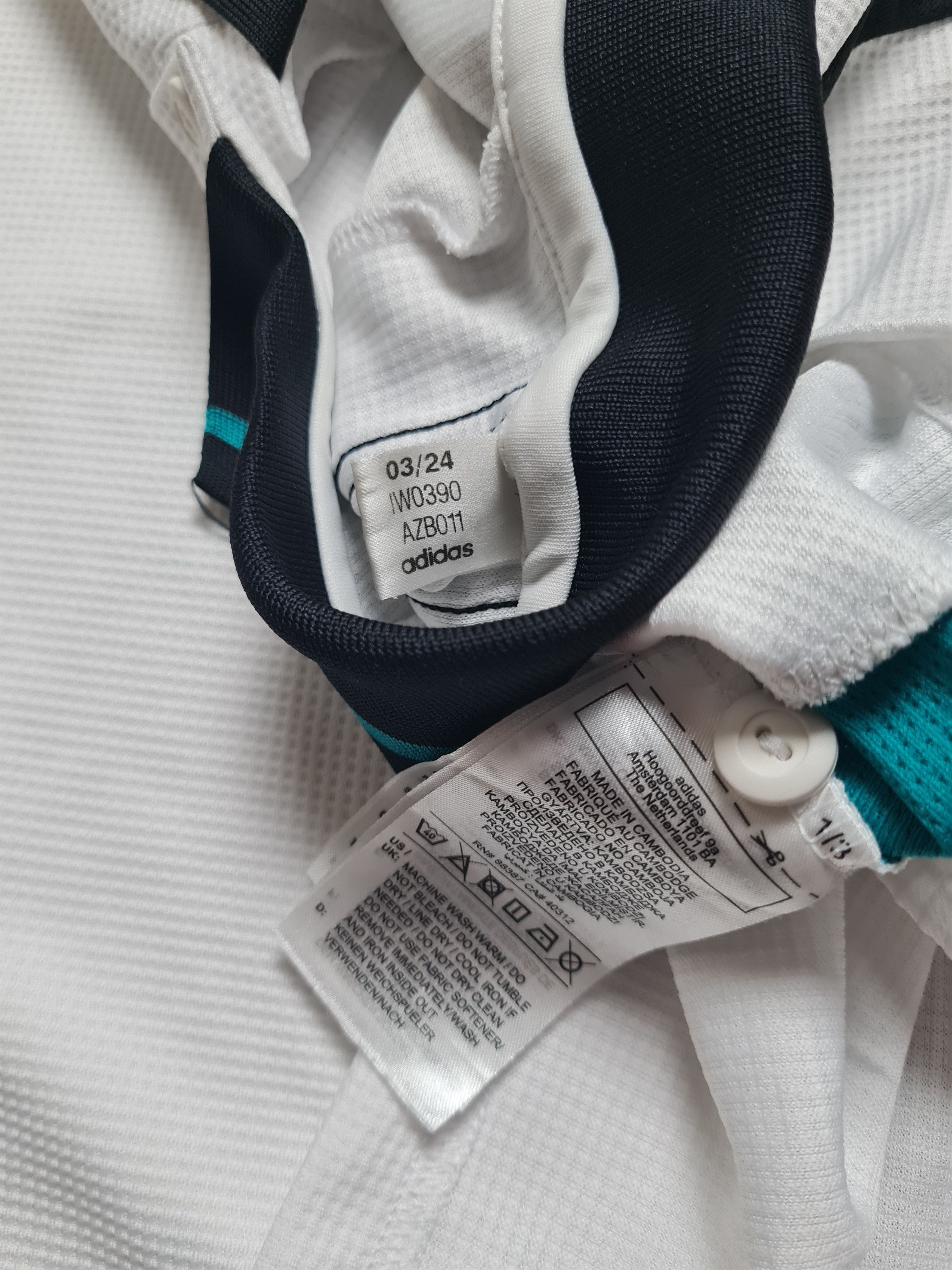 Adidas Adidas Newcastle United 24/25 Third Authentic ISAK #14 Size US L / EU 52-54 / 3 - 14 Thumbnail