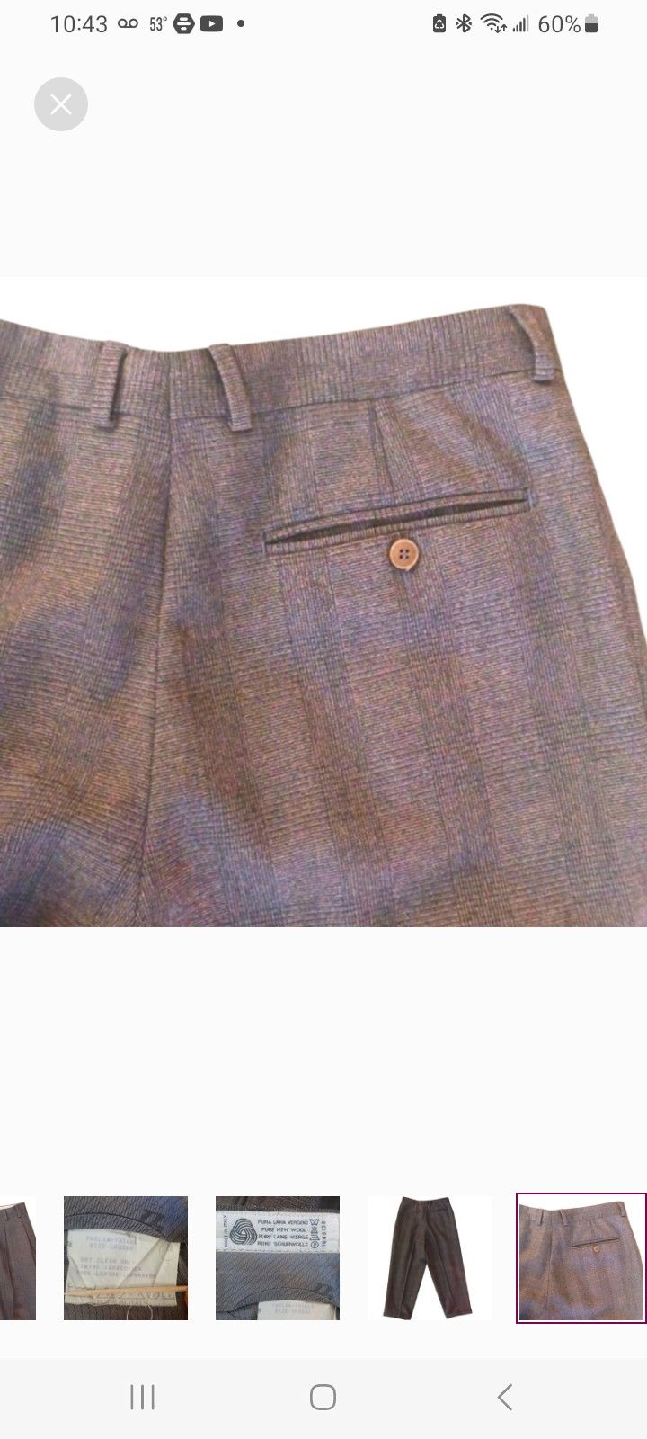 Other ARLOTTA Men's Pants Size US 34 / EU 50 - 7 Thumbnail