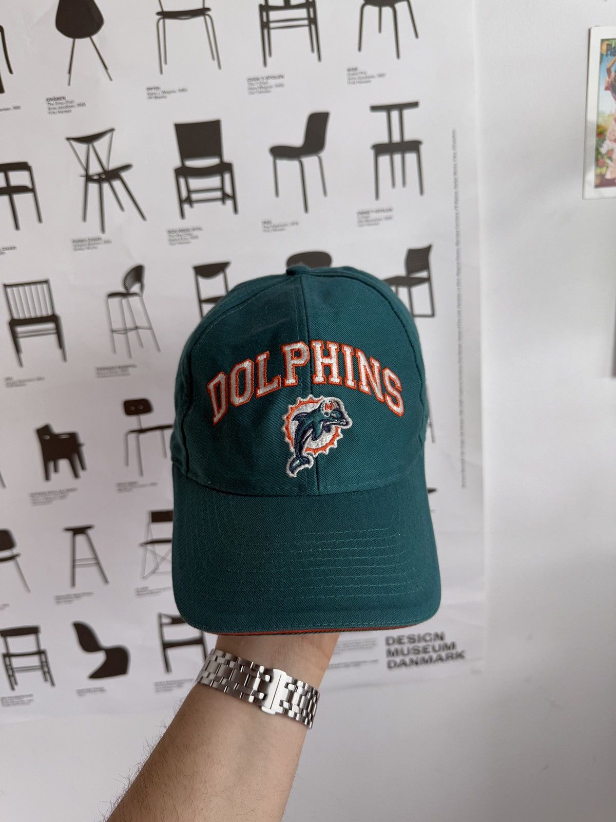 NFL × Puma × Vintage Vintage 90s Puma Miami Dolphins NFL cap hat y2k usa retro Size ONE SIZE - 2 Thumbnail