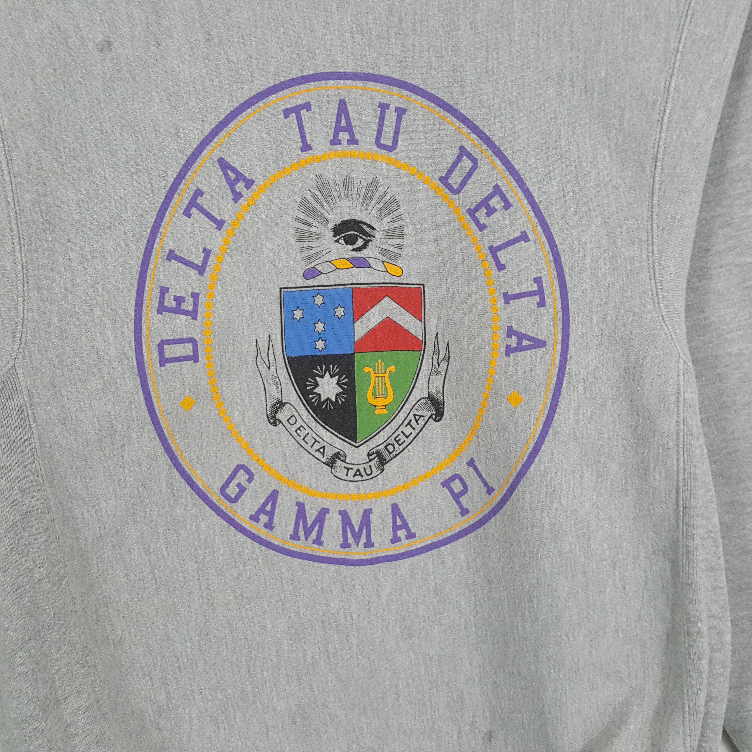 Champion × Vintage Vintage DELTA TAU DELTA GAMMA CHAMPION Sweatshirts Size US M / EU 48-50 / 2 - 2 Thumbnail