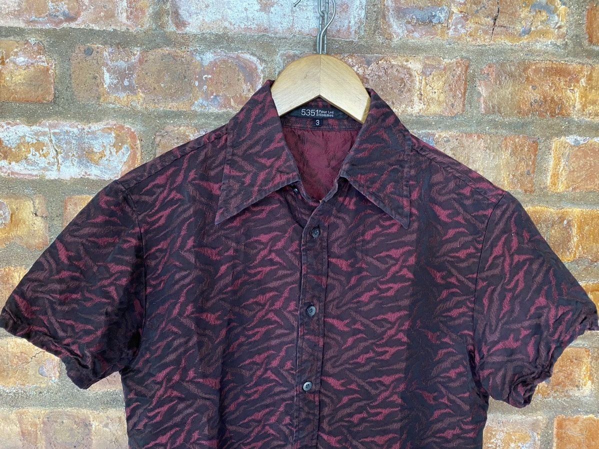 5351 POUR LES HOMMES 1990s 5351 Pour Les Hommes Tiger Stripe Size US M / EU 48-50 / 2 - 3 Thumbnail