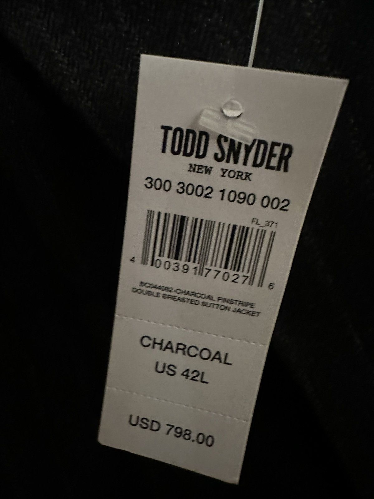 Todd Snyder Todd Snyder Pinstripe Double Breasted Sutton Jacket Size 40R - 4 Thumbnail