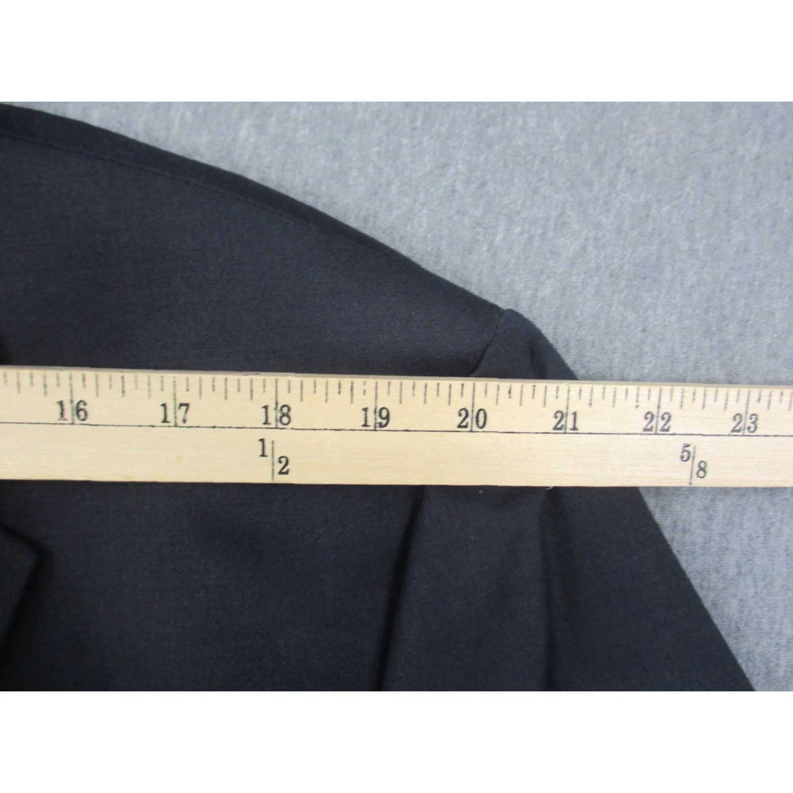 Ralph Lauren LAUREN RALPH LAUREN Wool Blazer Sport Jacket 46R Navy Blue Size 46R - 7 Thumbnail