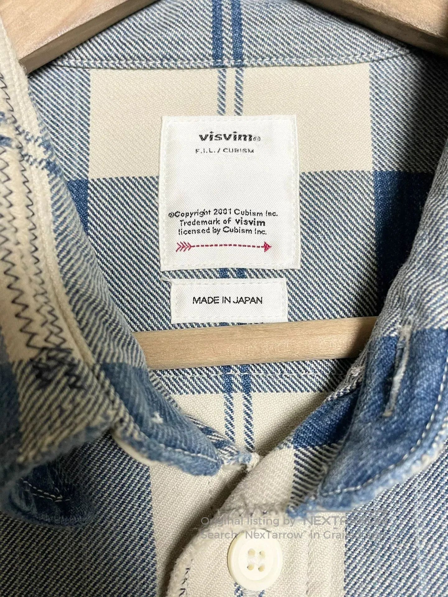 Visvim visvim lumber check l/s crash shirt. Size US L / EU 52-54 / 3 - 4 Thumbnail