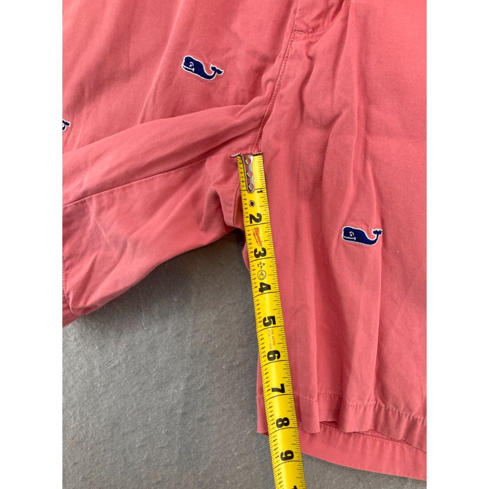 Vineyard Vines Vinyard Vines Shorts 32 Pink Chino Whales all over print Mens Beach Colorful Preppy 90s Womens Men? Size US 32 / EU 48 - 4 Thumbnail