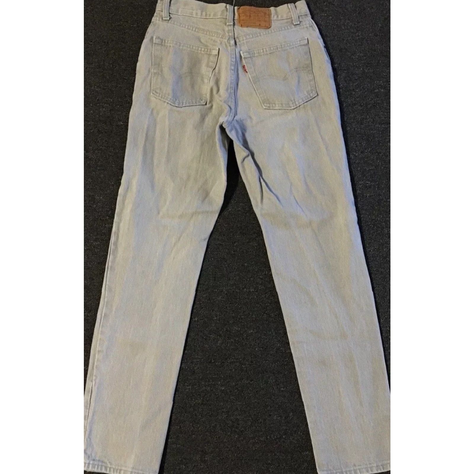 Levi's VINTAGE Levi's 26501 1153 80s 90s Jeans Button Fly Women 28 Gray Grunge Midwest USA 501 Mom Western Biker Size 28" / US 6 / IT 42 - 2 Thumbnail
