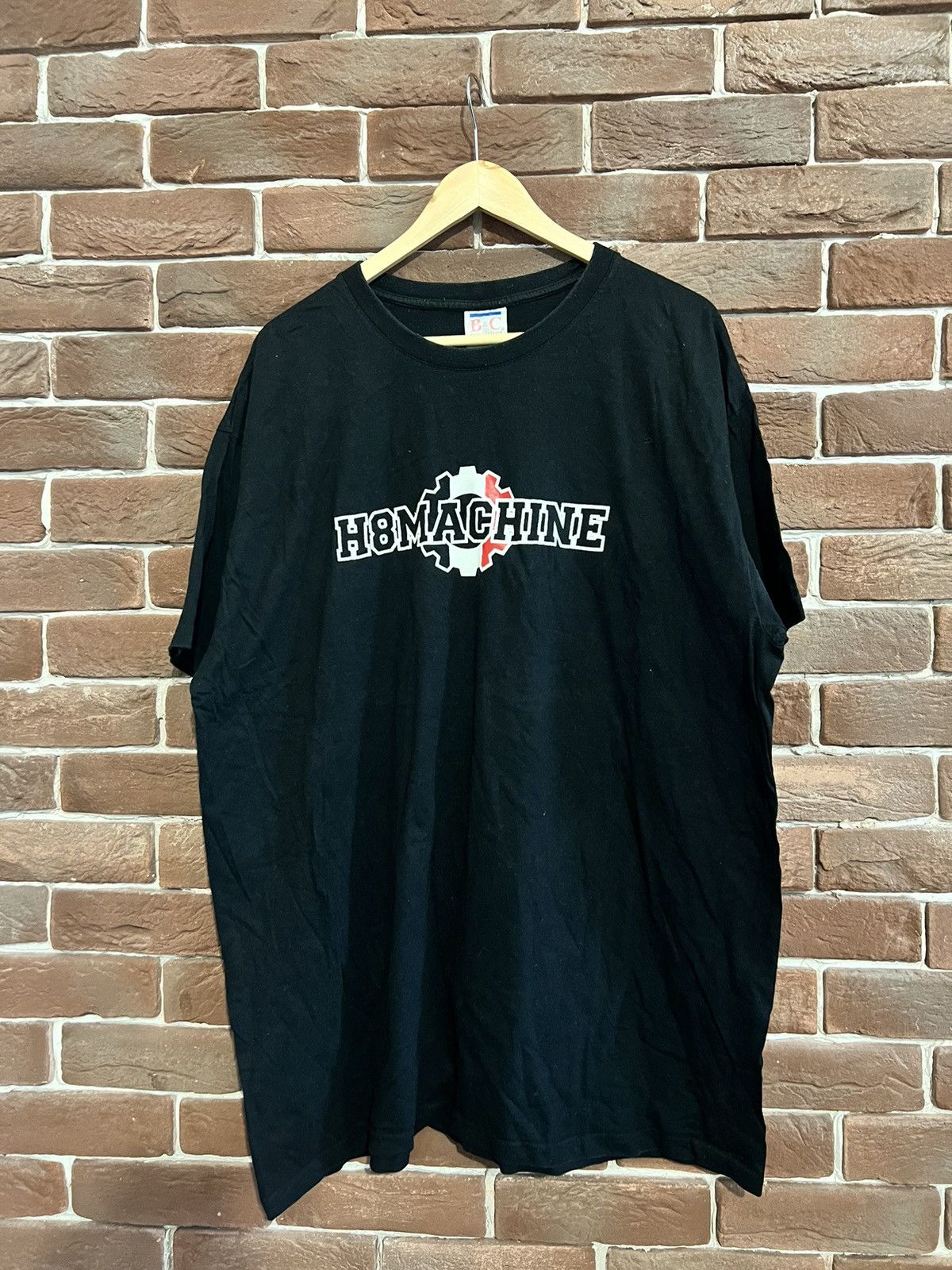 00s H8Machine Built To Last Vintage USA Hardcore BAND Tee