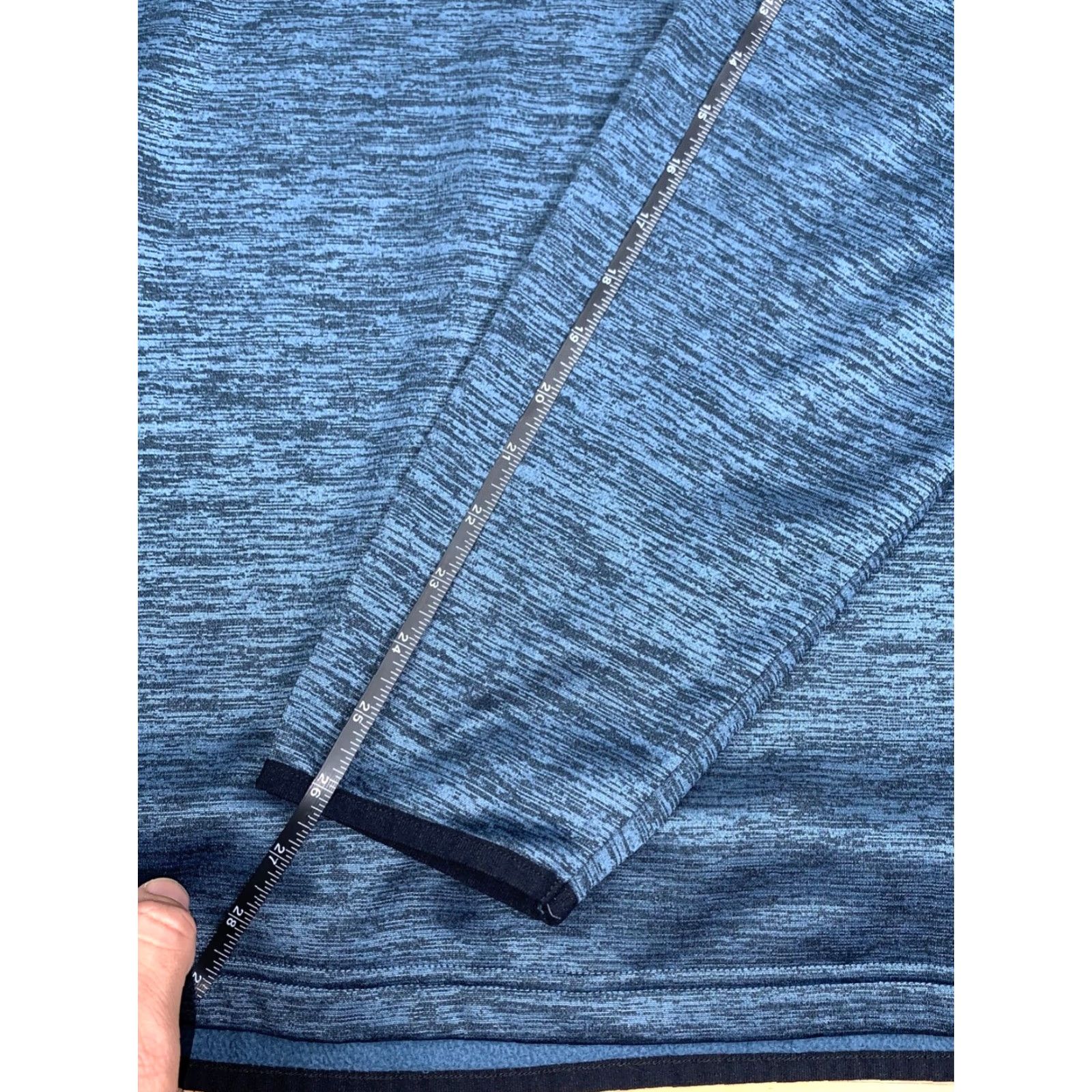 Under Armour Under Armour Sweatshirt Pullover 1/4 Zip Men 2XL Heather Blue High Neck Size US XXL / EU 58 / 5 - 7 Thumbnail