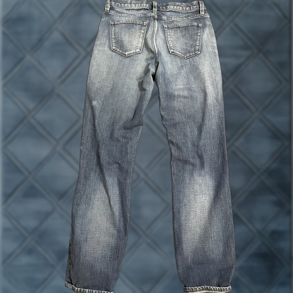 J.Crew VINTAGE J.CREW Jeans Boyfriend Slim 25 Mid Denim 28x28 90s Blue Womens Jeans Size 42" / US 20 - 1 Thumbnail