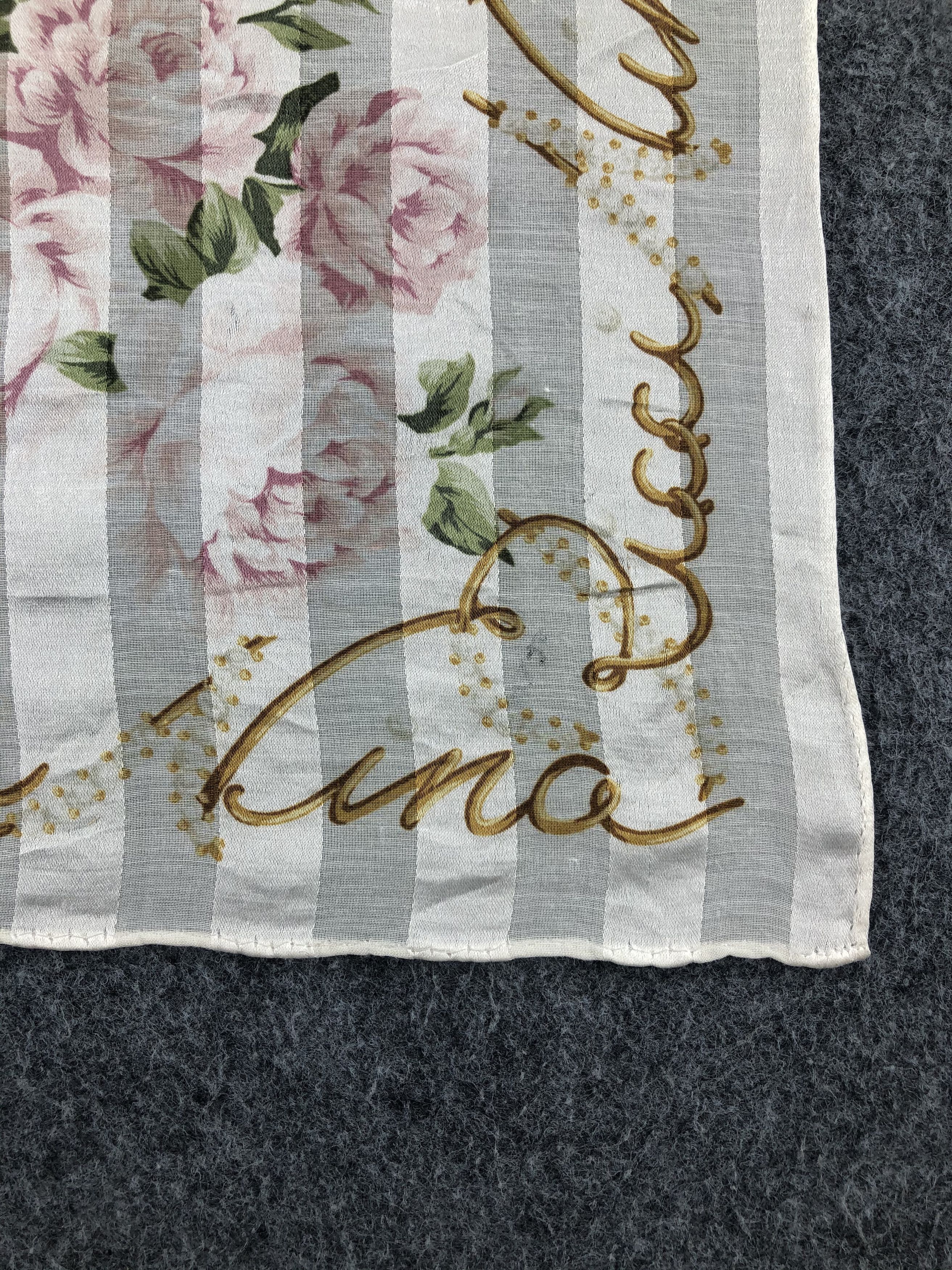 Nina Ricci × Vintage Nina Ricci Handkerchief / Bandana / Neckerchief Size ONE SIZE - 5 Thumbnail