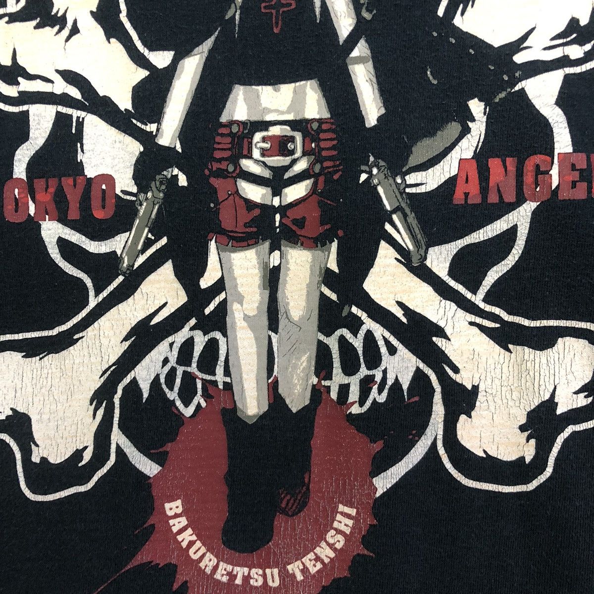 Anime × Japanese Brand × Vintage Vintage Cospa Bakuretsu Tenshi Made In Hell Anime Tshirt Size US L / EU 52-54 / 3 - 6 Thumbnail