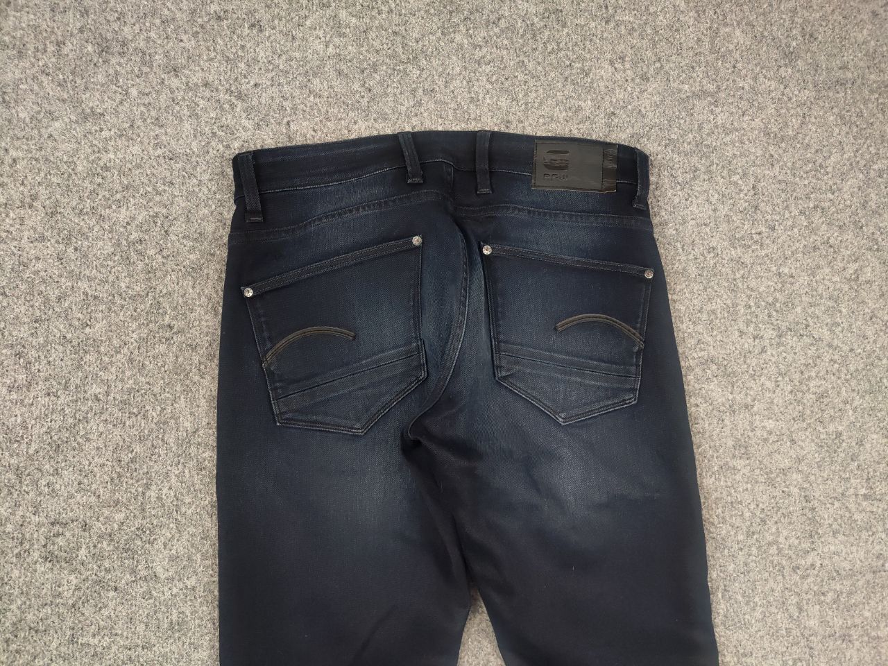 G-Star G Star Raw revend skinny jeans Dark Denim Vintage Faded Size US 34 / EU 50 - 6 Thumbnail