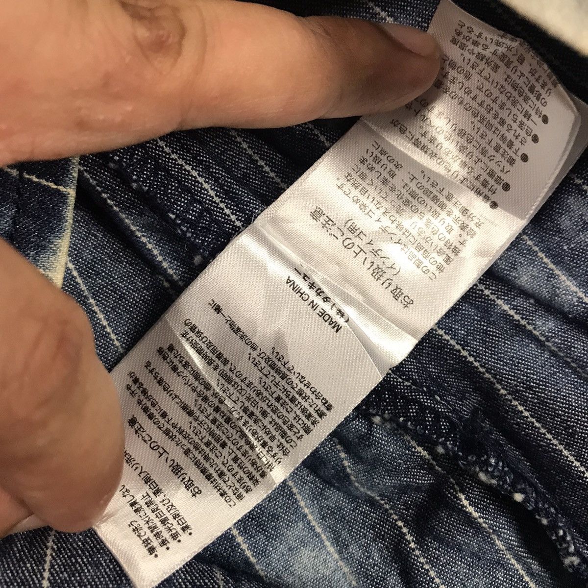 Japanese Brand Semanticdesign Acid Wash Style Zipper Denim Jacket Size US L / EU 52-54 / 3 - 16 Thumbnail