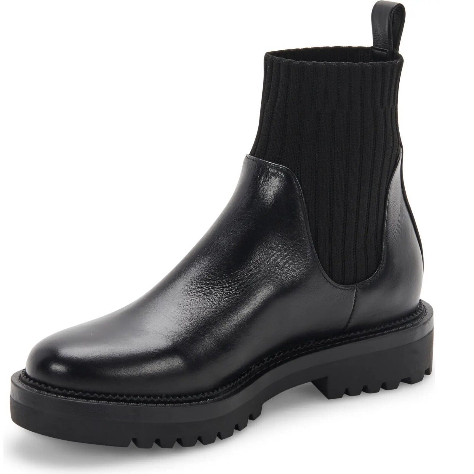 The Unbranded Brand Aqua College Women Black Waterproof Leather Booties Size 11M Size US 11 / IT 41 - 8 Thumbnail