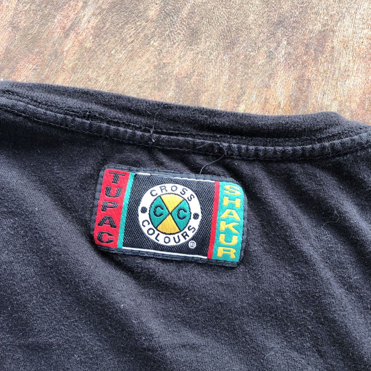 Cross Colours Vintage Tupac Shakur x Cross Colours Rare T Shirt Size US L / EU 52-54 / 3 - 5 Thumbnail