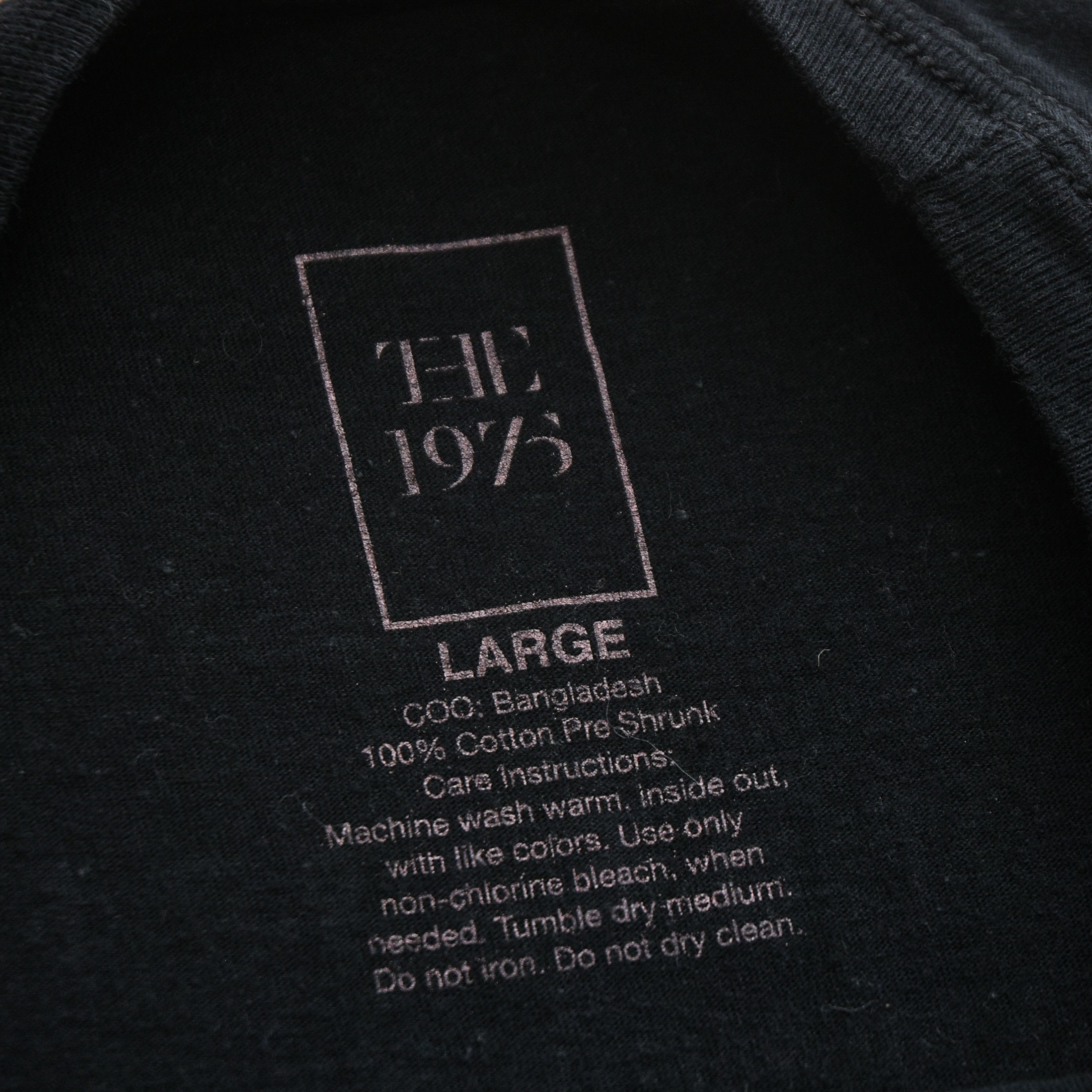 Band Tees The 1975 I Like It When You Sleep World Tour 2016 T-Shirt Size US L / EU 52-54 / 3 - 13 Thumbnail