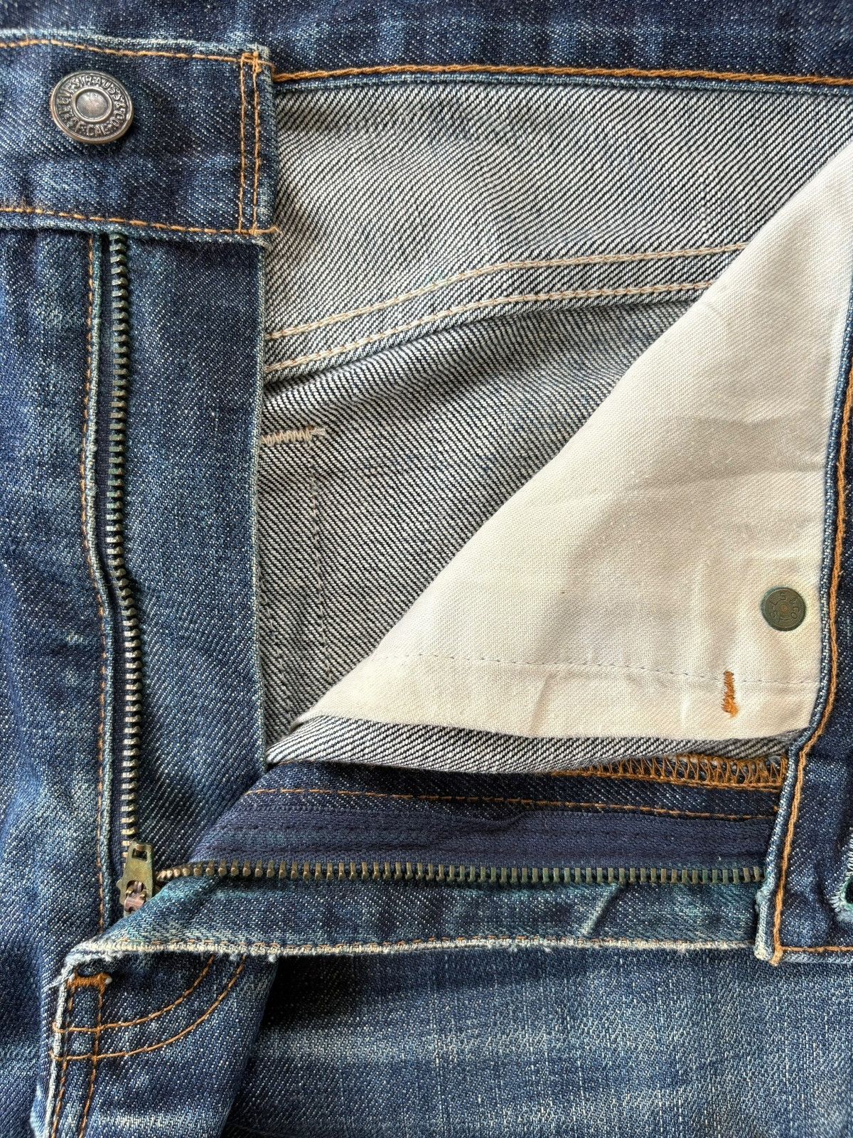 Levi's Vintage 90s Levis 517 Flare Mud Wash Distress Jeans Size US 33 - 5 Thumbnail