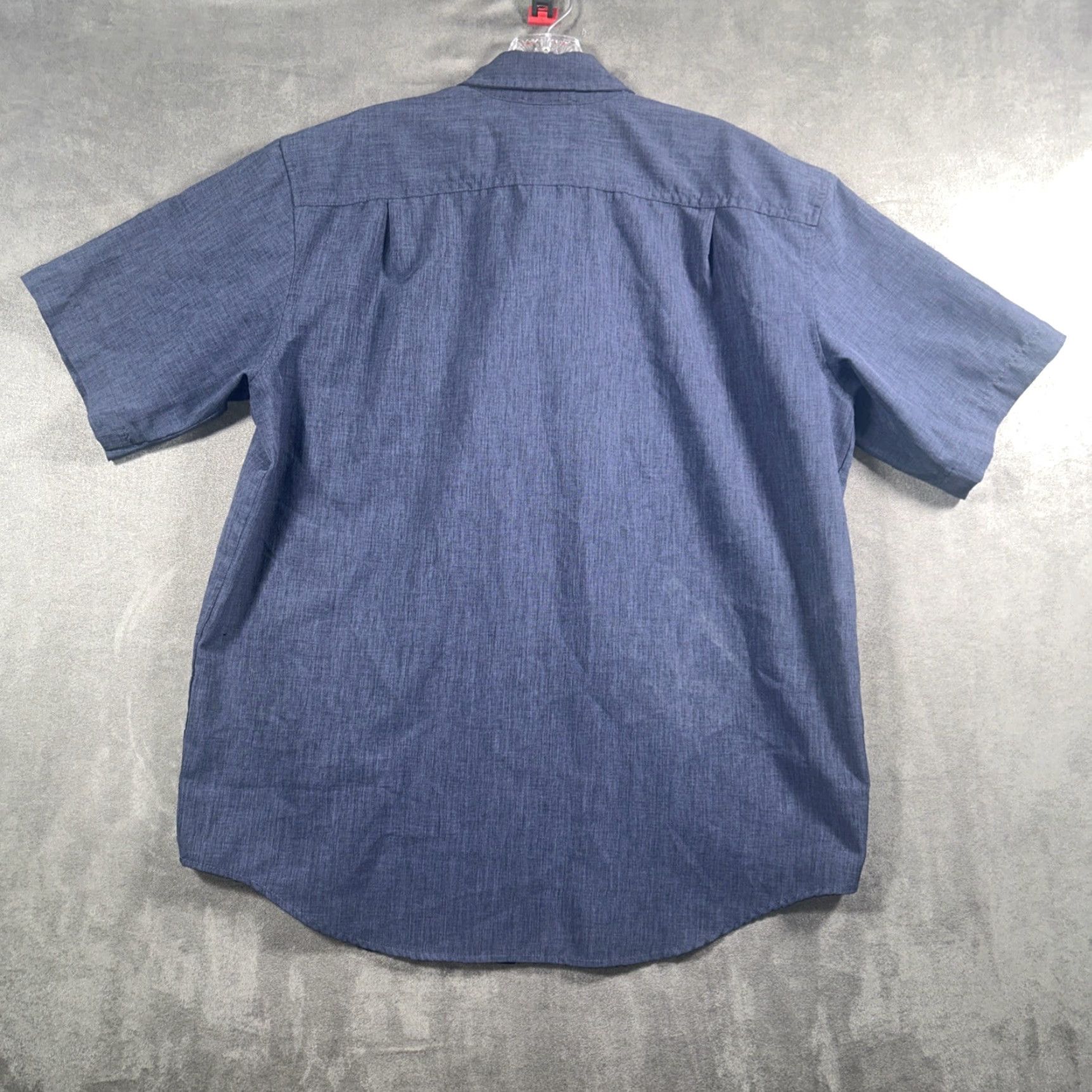 Orvis Orvis Button-Up Shirt Mens L Blue Outdoors Fishing Short Sleeve Hiking Regular Fit Pattern: Solid, Collared, Pocket, All Seasons, Travel, Casual Size US L / EU 52-54 / 3 - 7 Thumbnail
