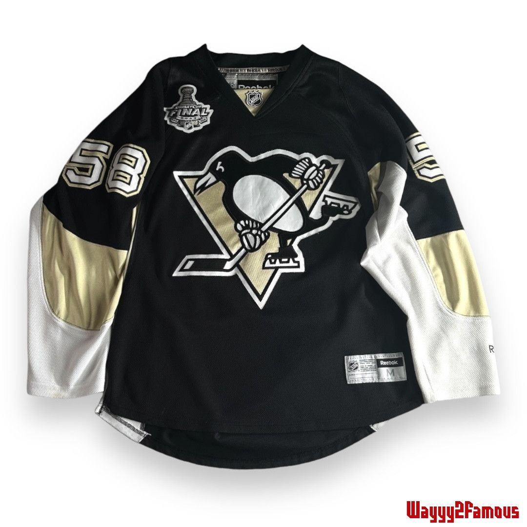 Reebok Chris Letang 2009 Stanley Cup Champion Jersey Size US M / EU 48-50 / 2 - 1 Thumbnail