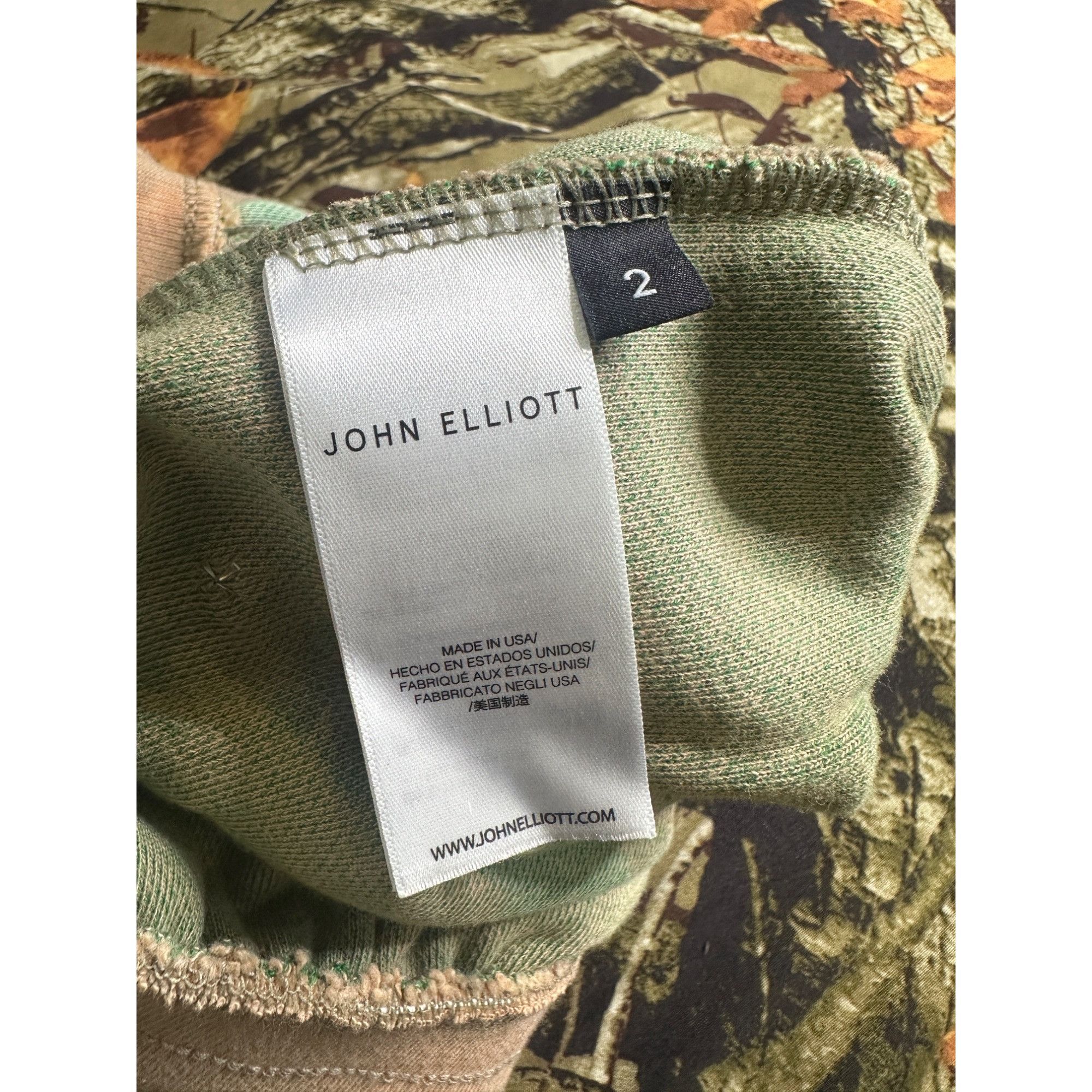 Handmade × John Elliott DRO Lab Custom 1/1 ART x John Elliott Reverse Burn Out Dist Size US 30 / EU 46 - 7 Thumbnail