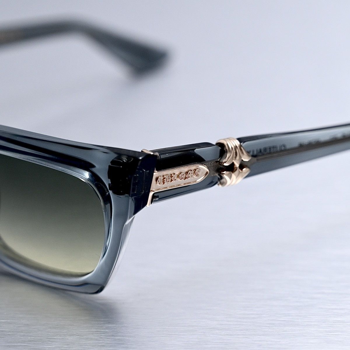 Chrome Hearts CHROME HEARTS CLITERALLY SLATED SUNGLASSES Size ONE SIZE - 3 Thumbnail