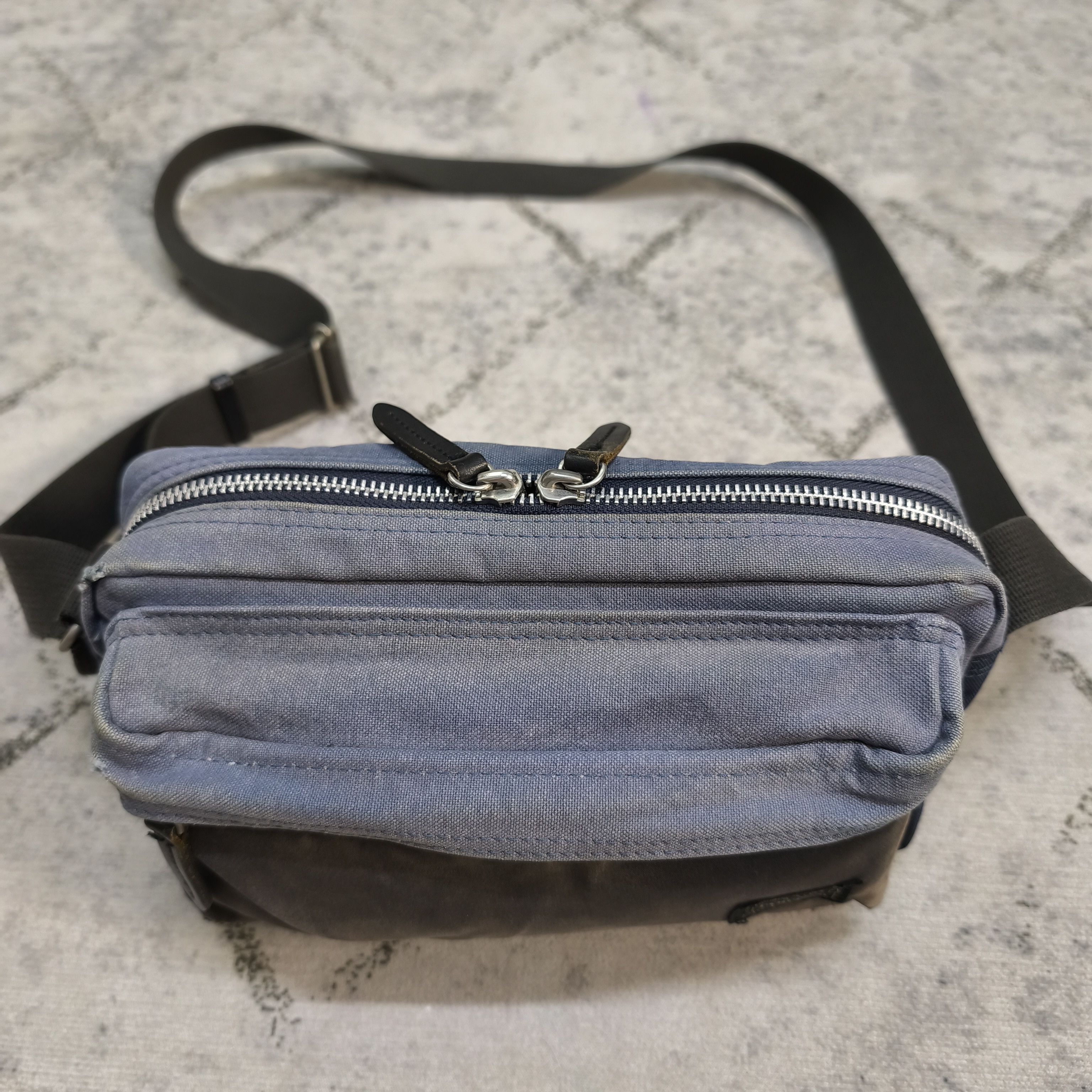 Japanese Brand × Porter Sun faded and Distressed Porter Sling Bag Size ONE SIZE - 8 Thumbnail