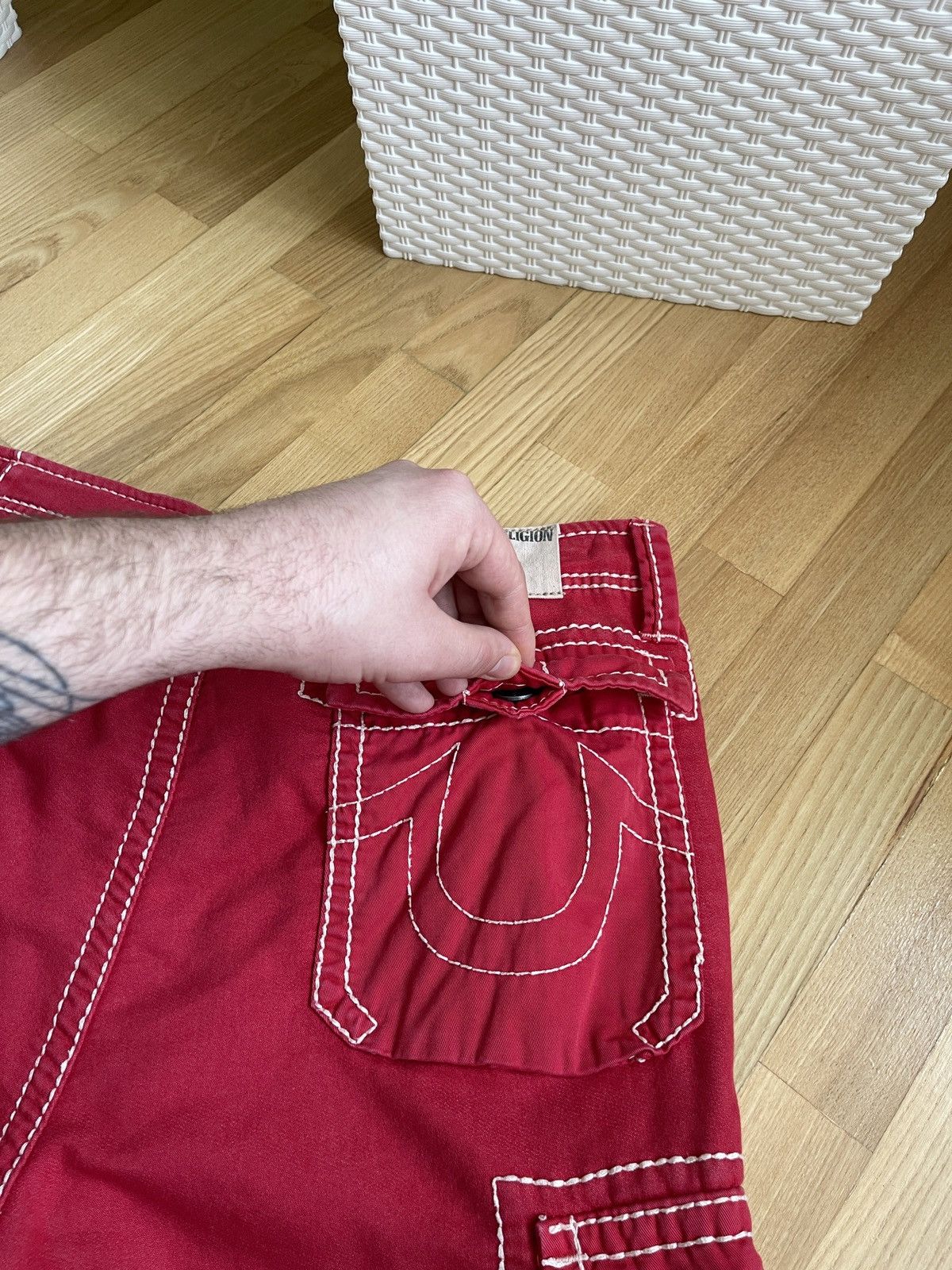 Japanese Brand True Religion Cargo Shorts Size 34 Cheif Keef Size US 34 / EU 50 - 7 Thumbnail