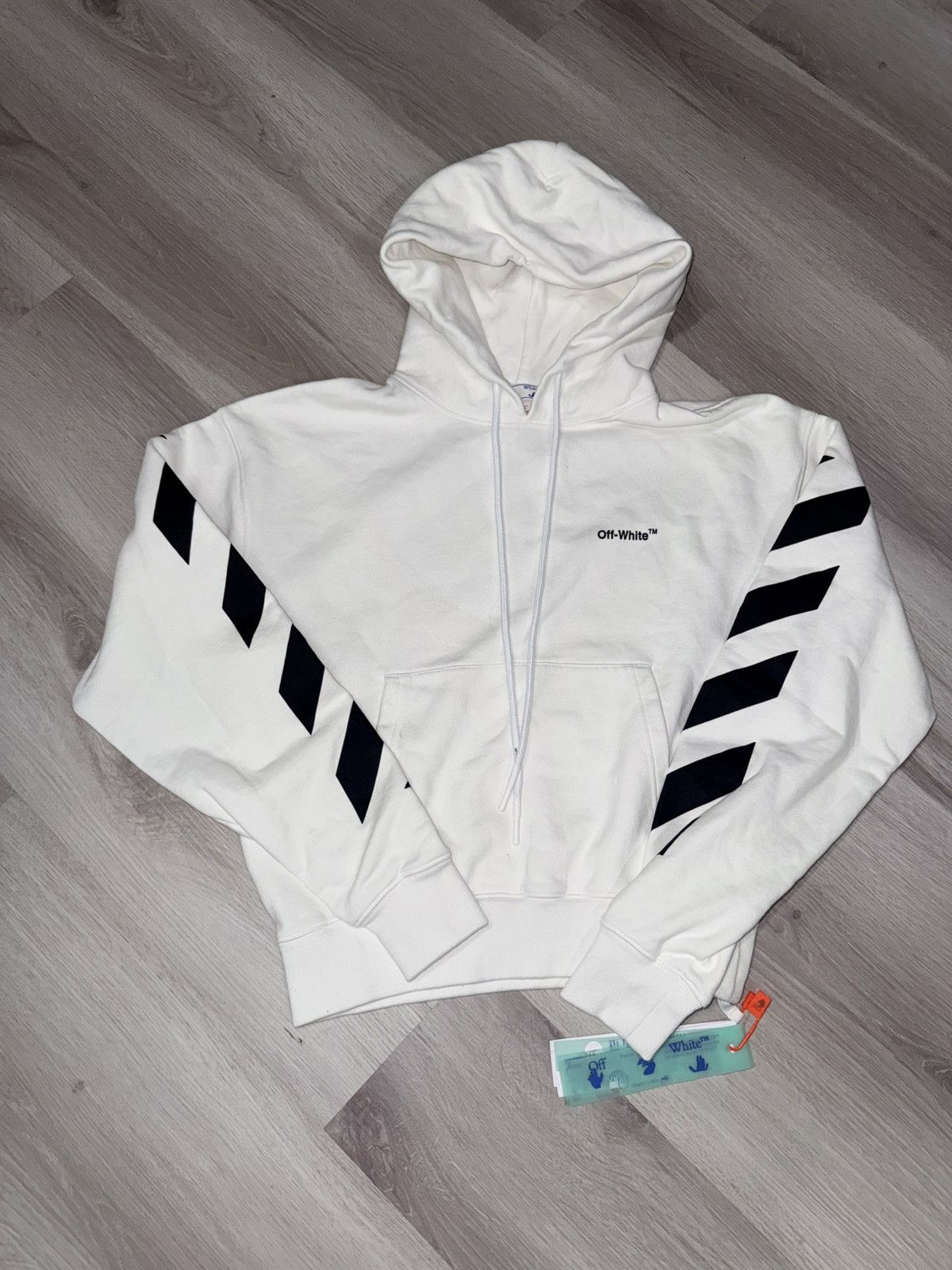Off-White Off White Arrow Hoodie Size US XS / EU 42 / 0 - 1 Thumbnail