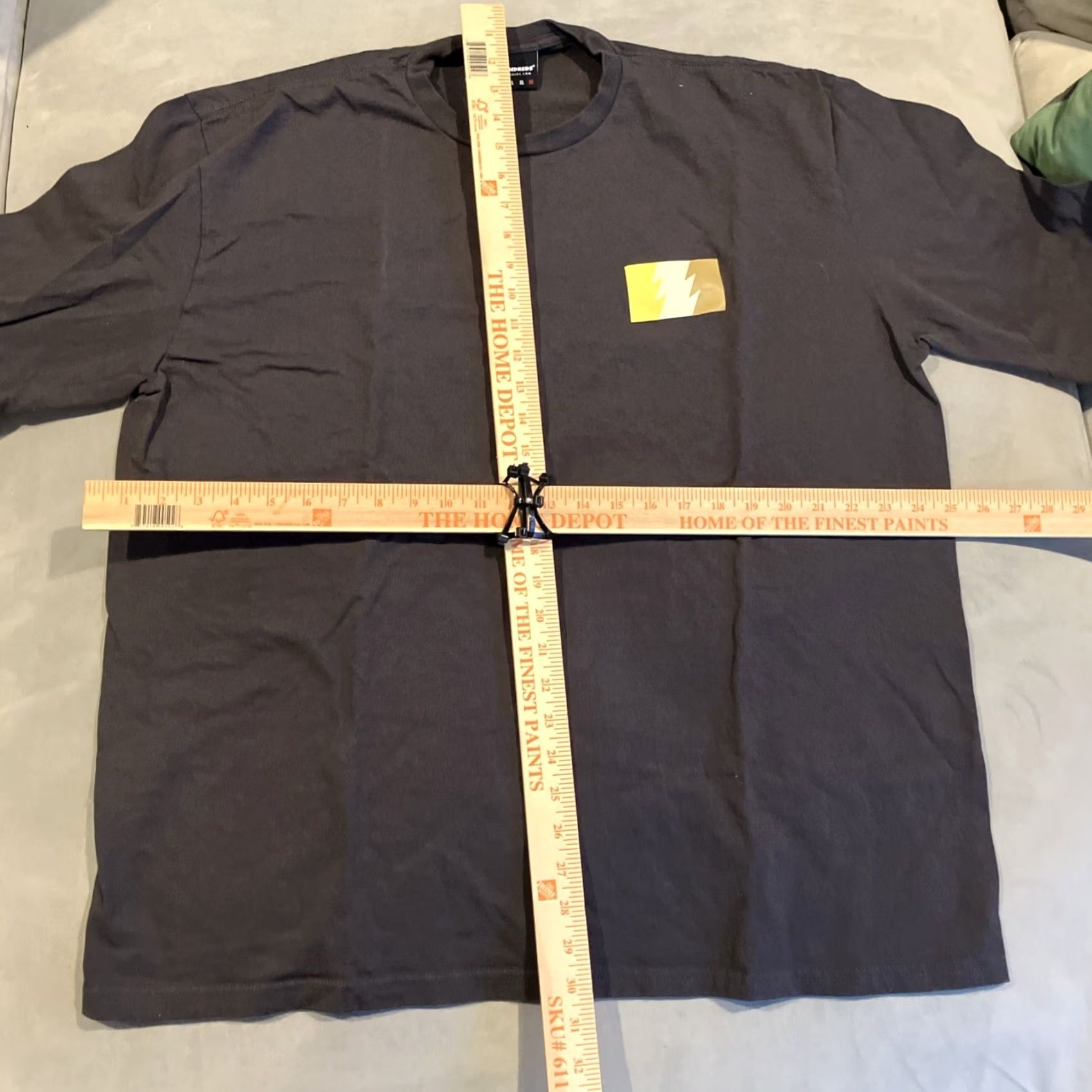 The Hundreds The Hundreds T-Shirt Long Sleeve Mens XXL Gray Cotton Aviator Nation Bolt NWOT Awesome Size US XXL / EU 58 / 5 - 4 Thumbnail