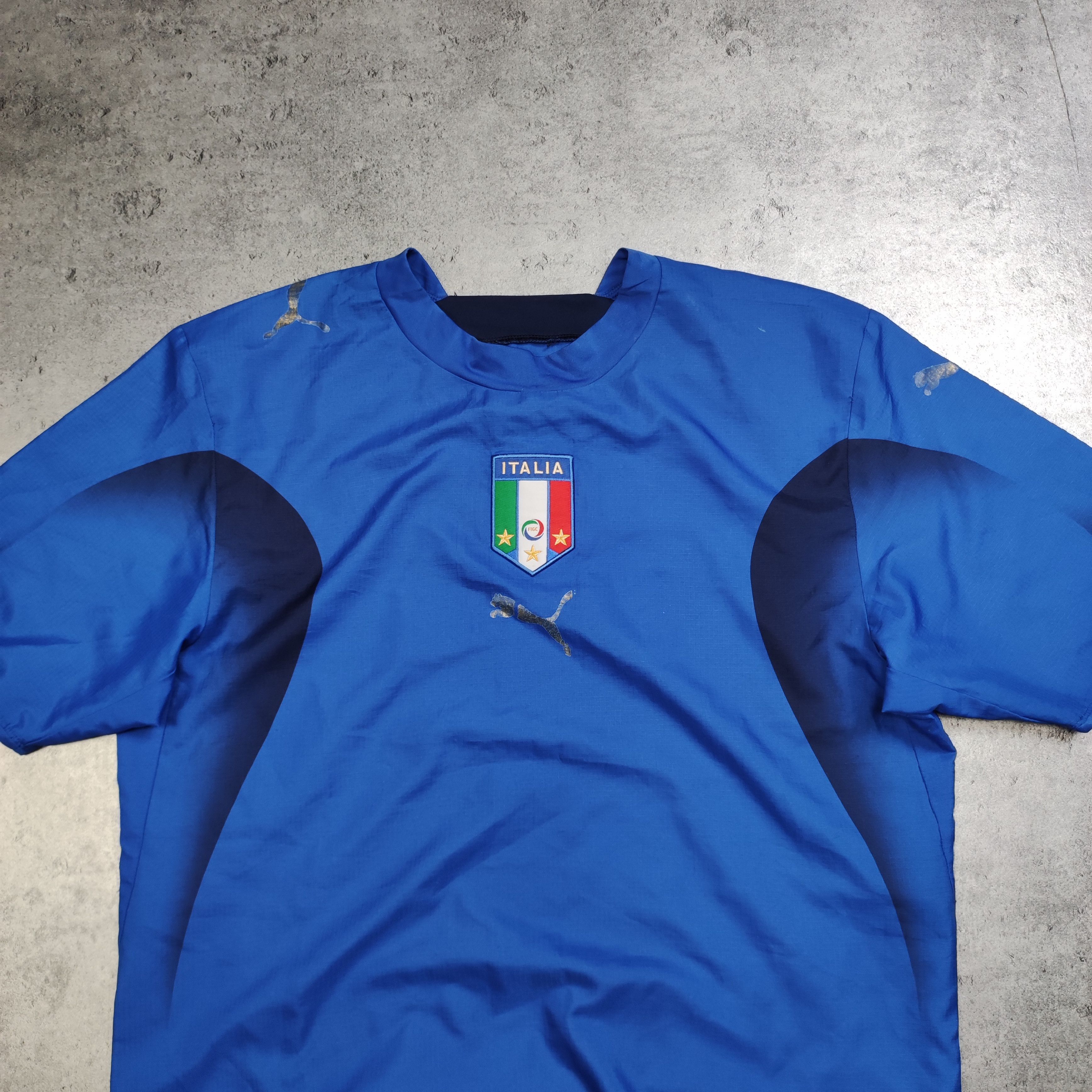 Other RARE Vintage World Cup Winners Italy 2006 Home Jersey Size US L / EU 52-54 / 3 - 3 Thumbnail