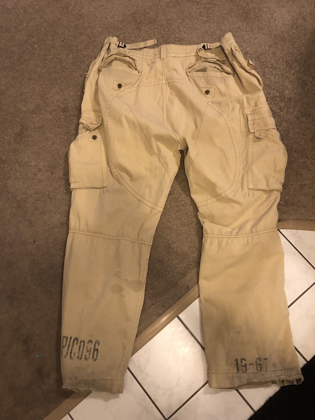 Vintage Vgt y2k polo and company flight pants Size US 42 / EU 58 - 8 Thumbnail