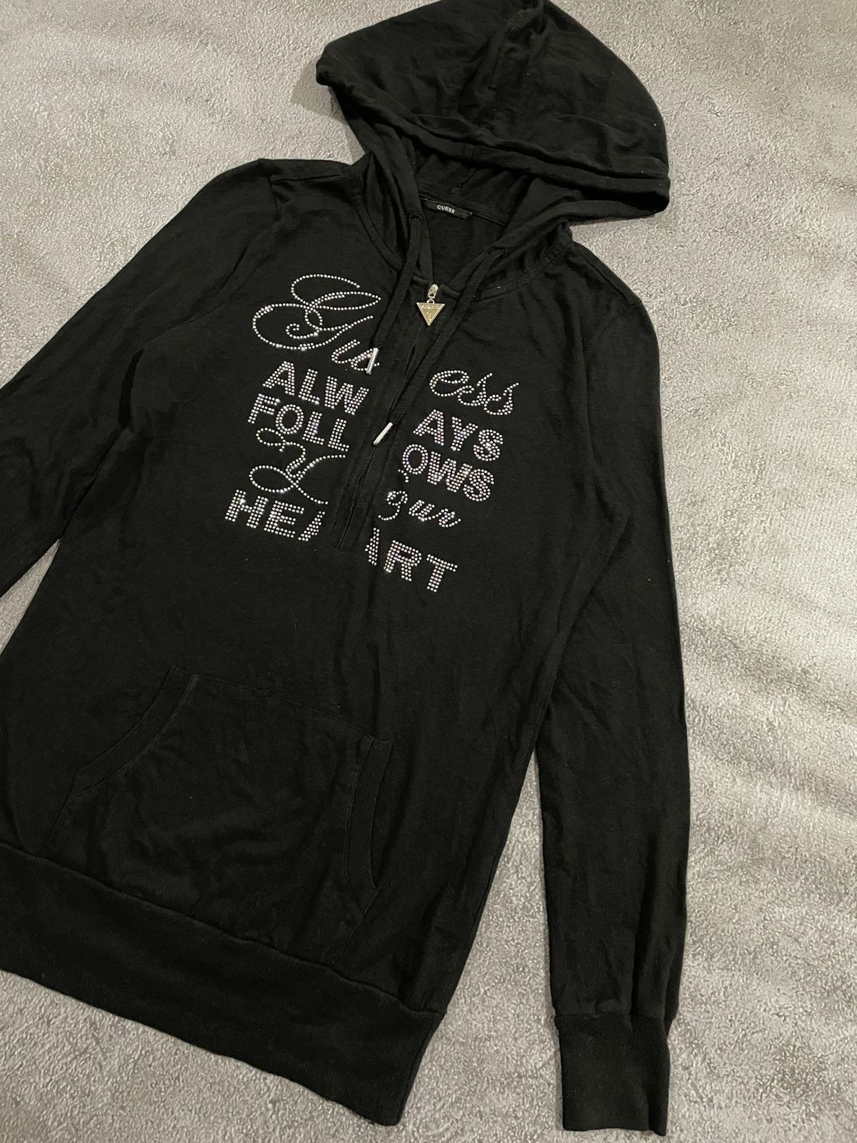 Beauty Beast × Hysteric Glamour × Japanese Brand Guess Always Follows Your Heart Zipp Hoodie Hysteric Style Size M / US 6-8 / IT 42-44 - 3 Thumbnail