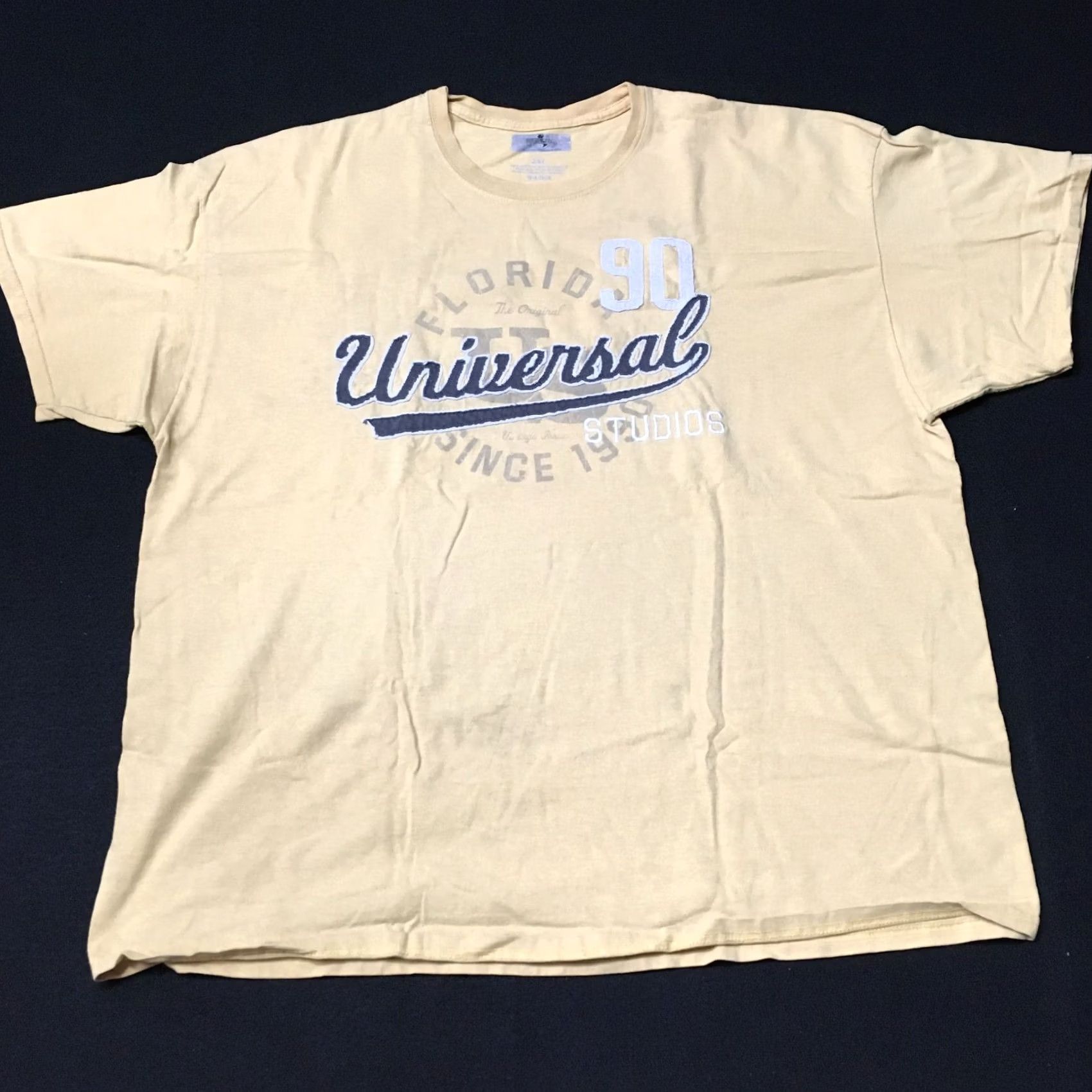 Vintage VINTAGE Universal Studios Florida Tee Shirt mustard Adult 2XL Size US XXL / EU 58 / 5 - 2 Thumbnail