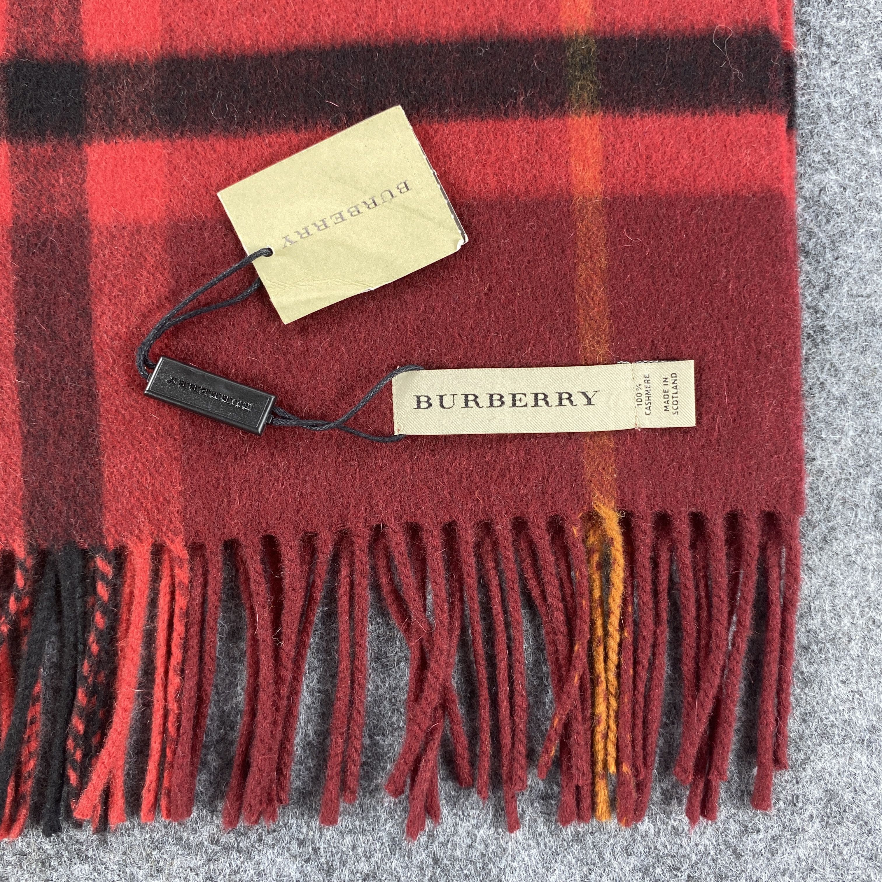 Burberry × Vintage GF10676 Burberry Scarf Neck Wear Muffler Nova Check Size ONE SIZE - 3 Thumbnail