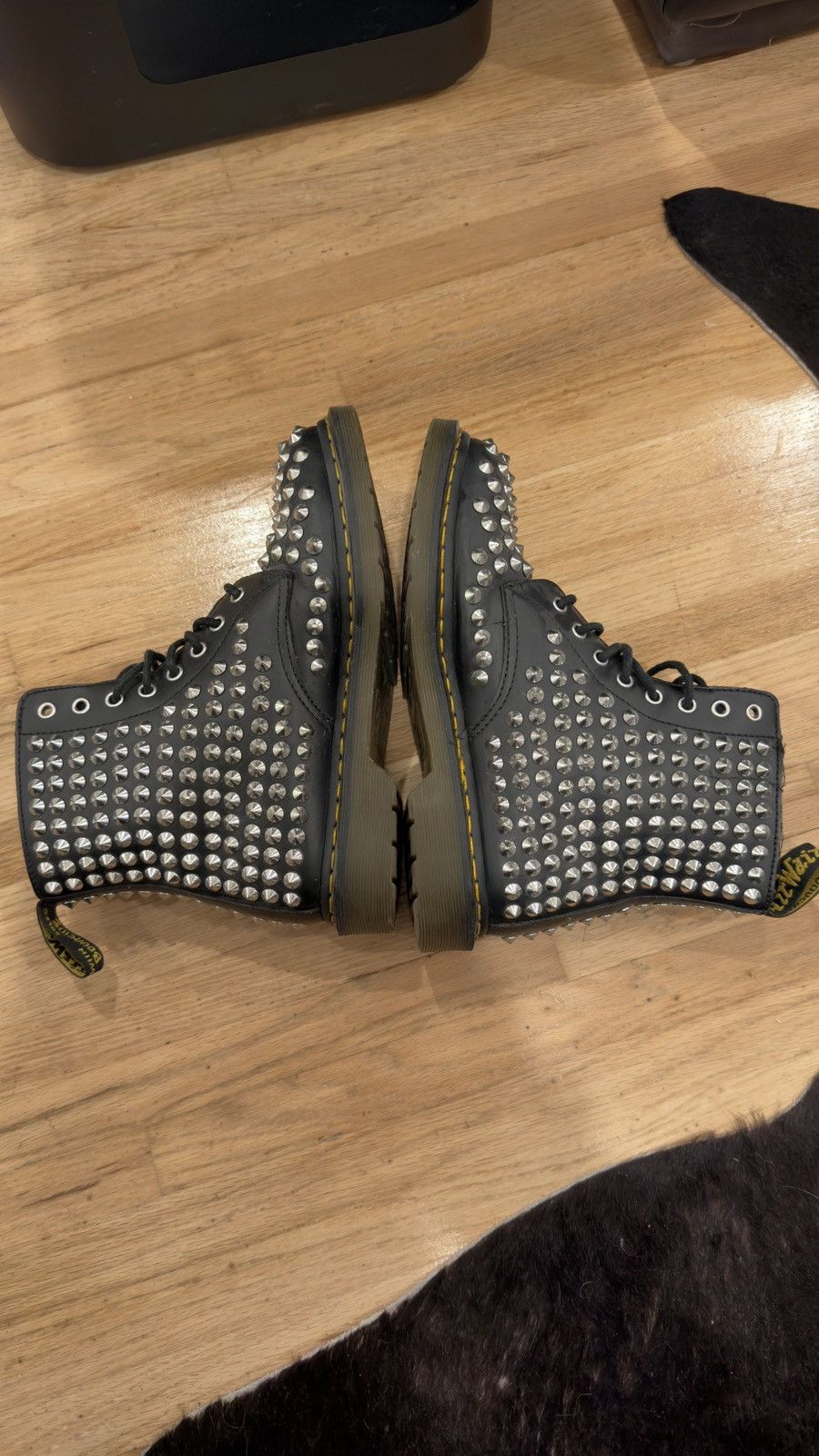 Dr. Martens Doc Marten Leather studded boots Size US 9 / EU 42 - 4 Thumbnail
