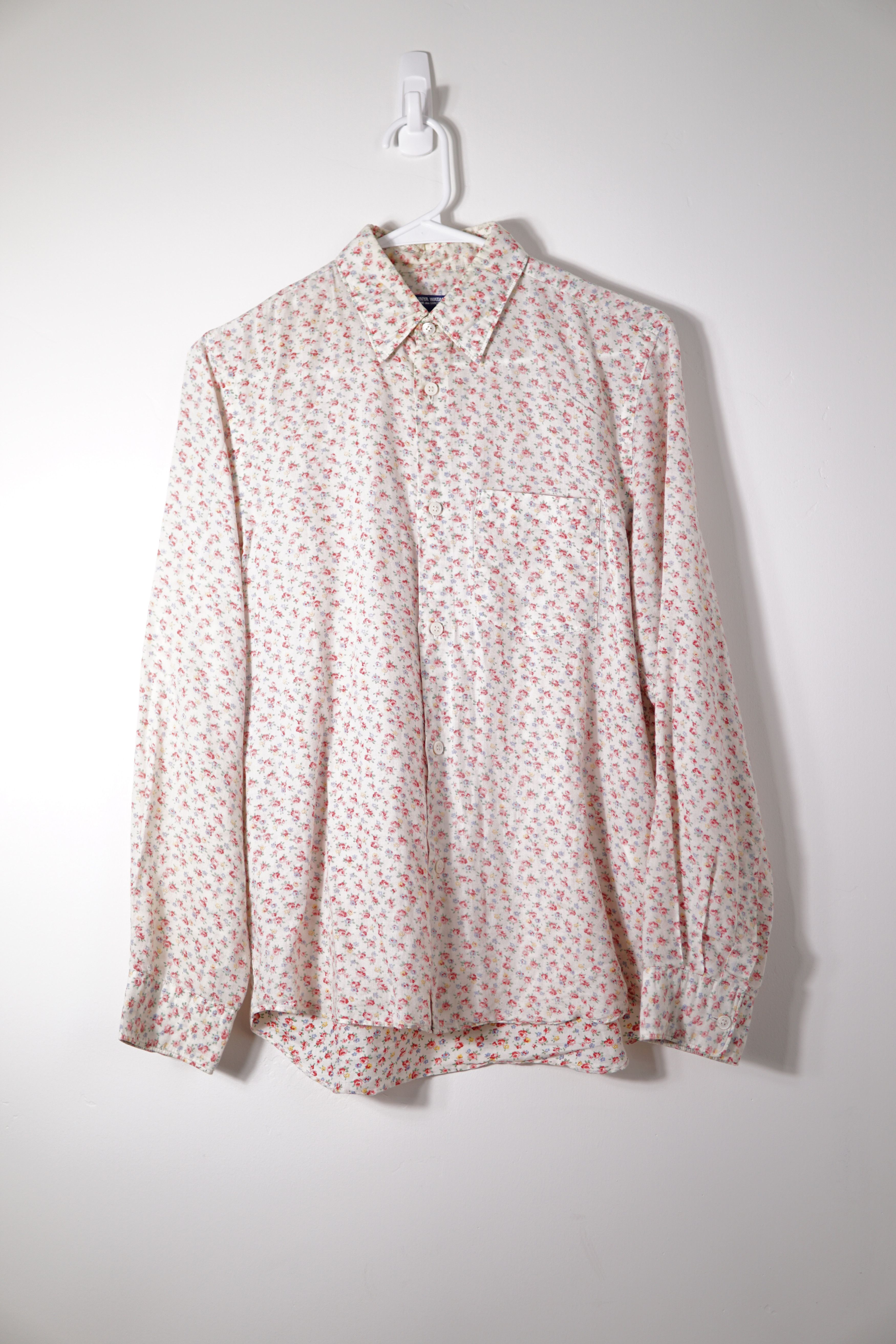 Comme des Garcons SS07 Floral Button Up Shirt Size US S / EU 44-46 / 1 - 1 Thumbnail